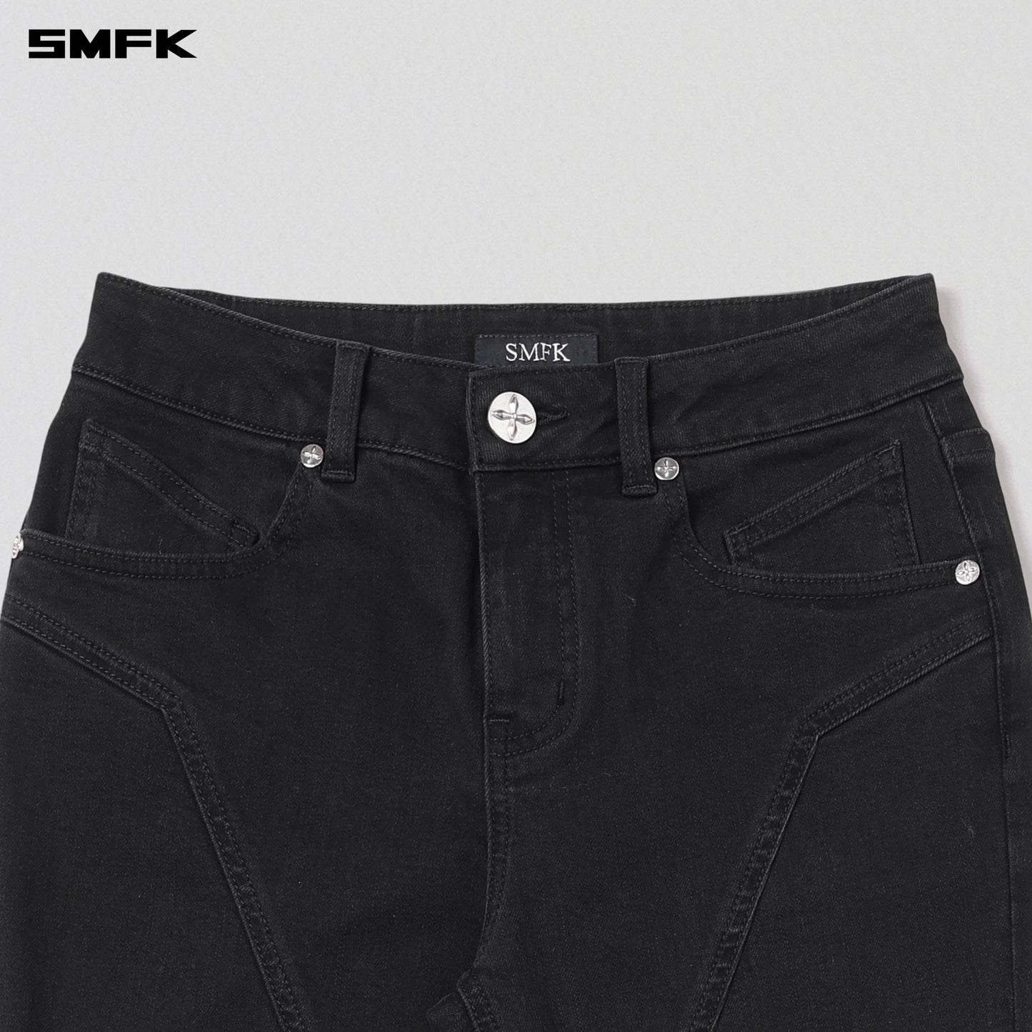 PERMANENT MODEL STRT DENIM PANTS/E-COTTON