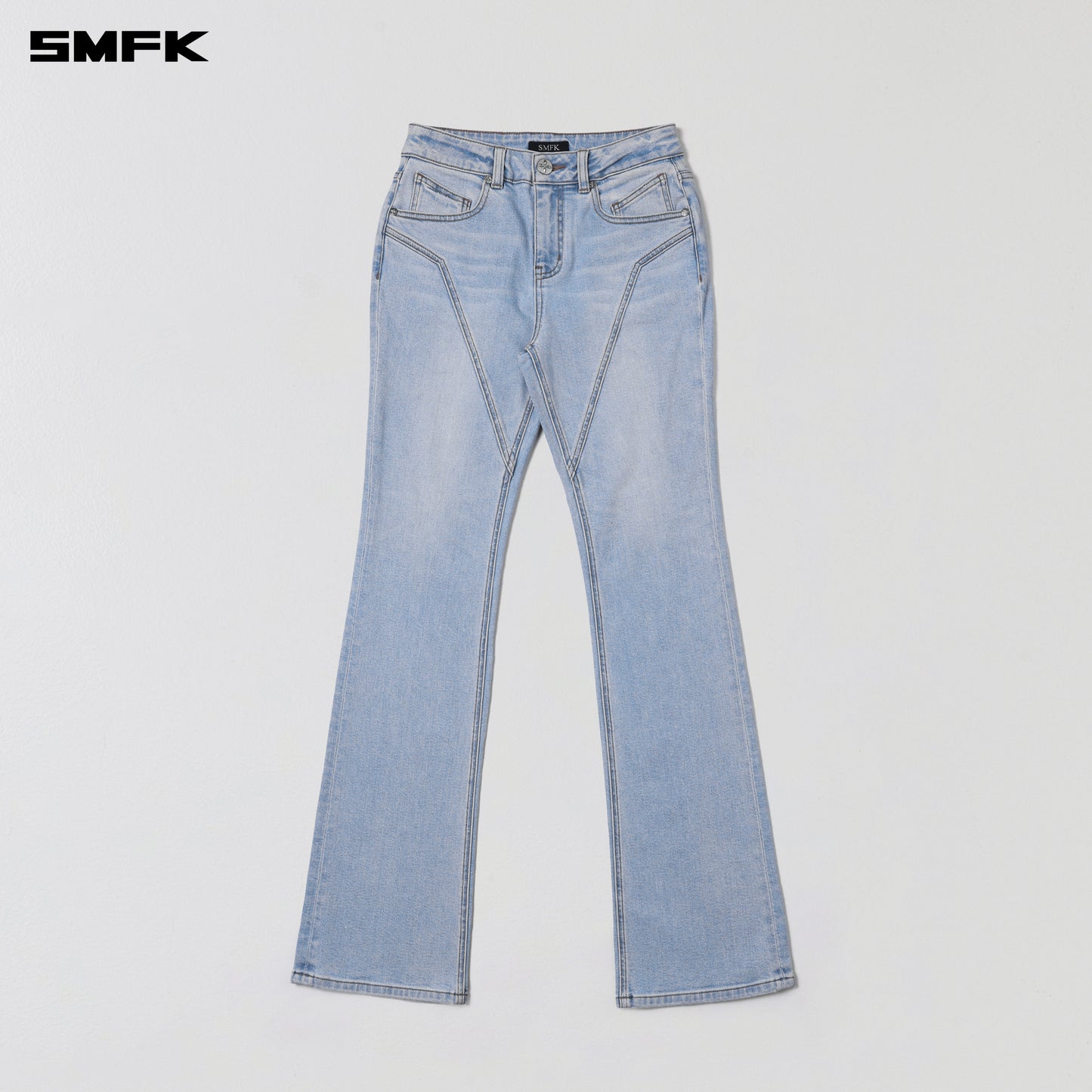 PERMANENT MODEL STRT DENIM PANTS/E-COTTON