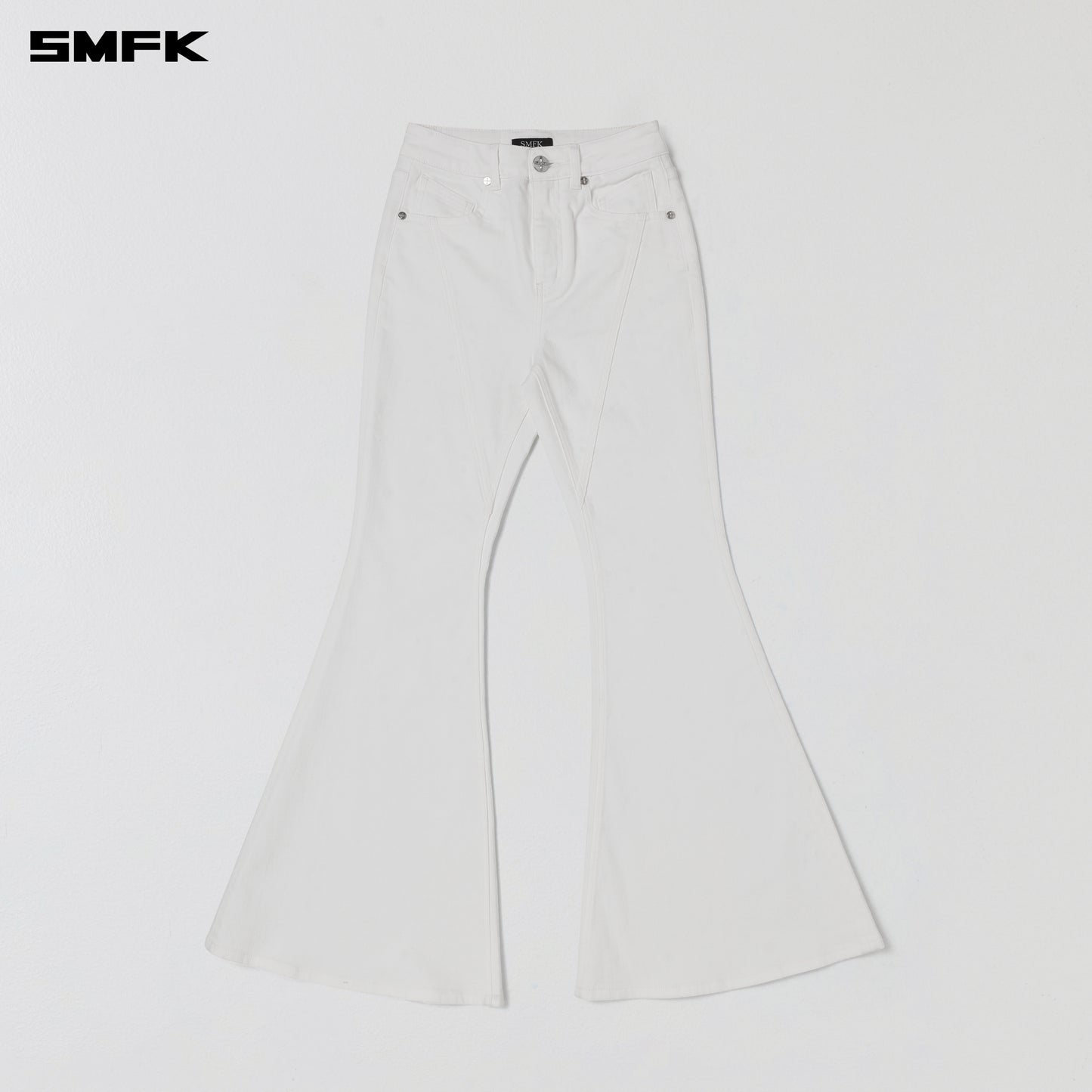 WILD MIRAGE FISHTAIL DENIM PANTS /COTTON