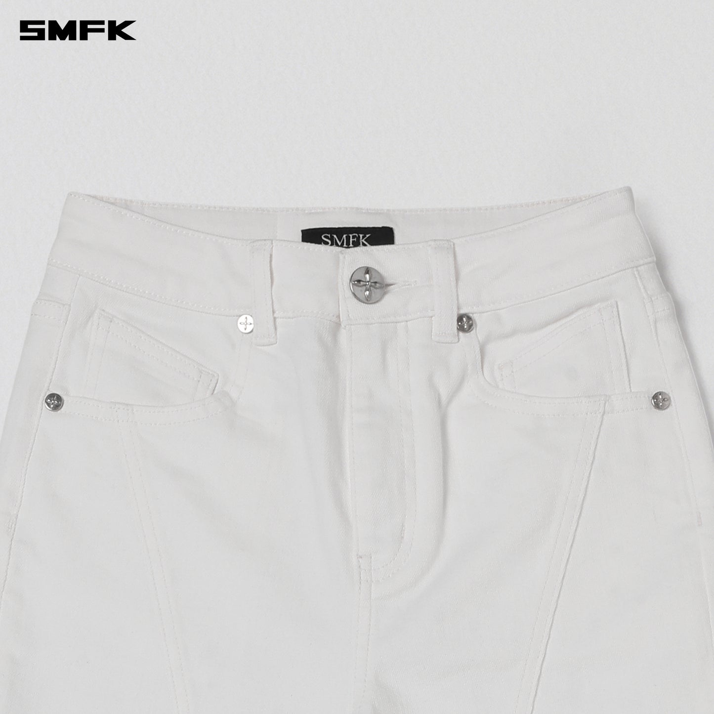 WILD MIRAGE FISHTAIL DENIM PANTS /COTTON