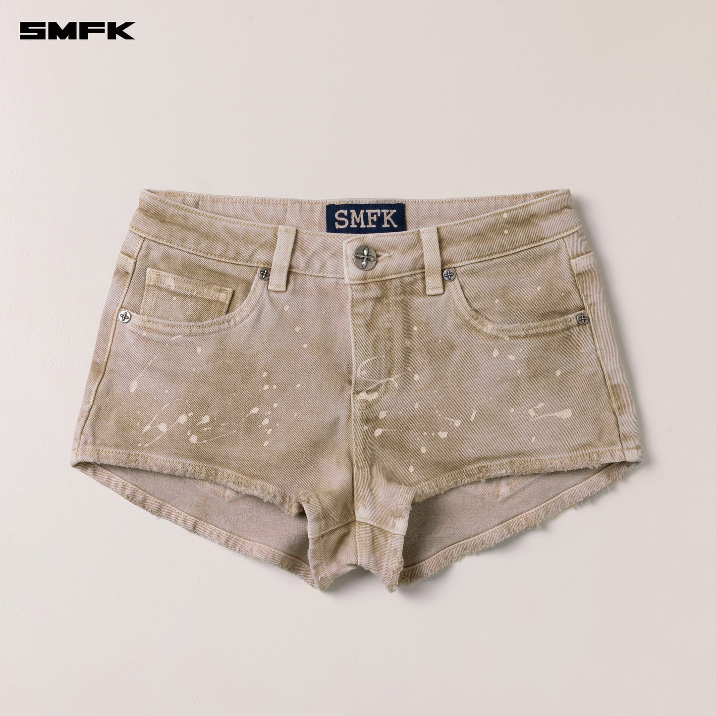 RAGE WILD DENIM SHORTS LOW_ WILD BROWN