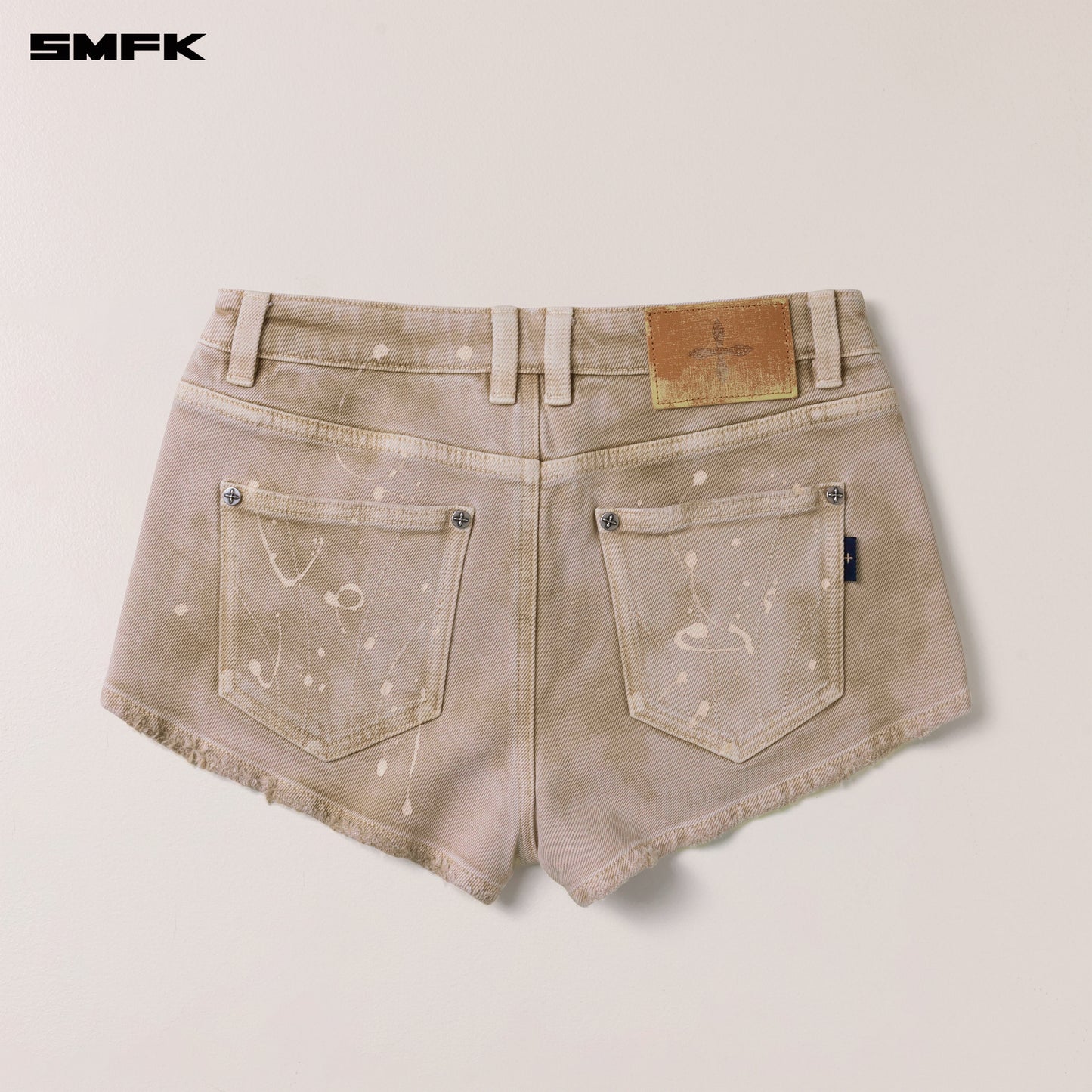 RAGE WILD DENIM SHORTS LOW_ WILD BROWN