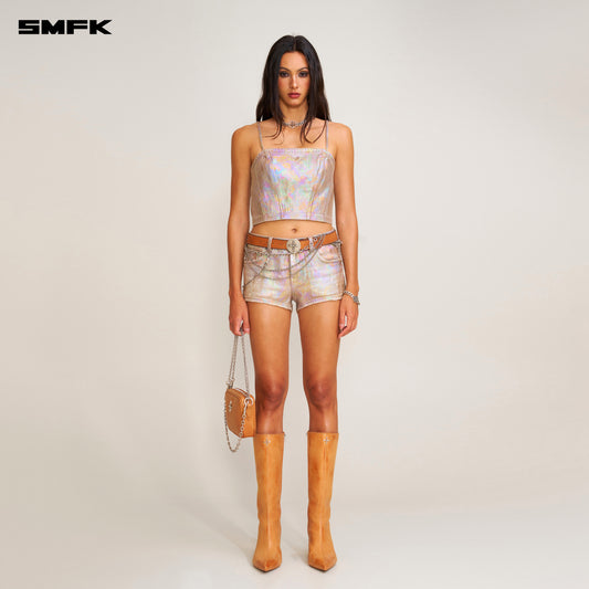 RAGE WILD FANTASY DENIM SHORTS LOW_ FANTASY LAND
