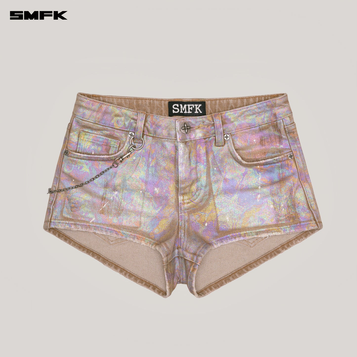 RAGE WILD FANTASY DENIM SHORTS LOW_ FANTASY LAND