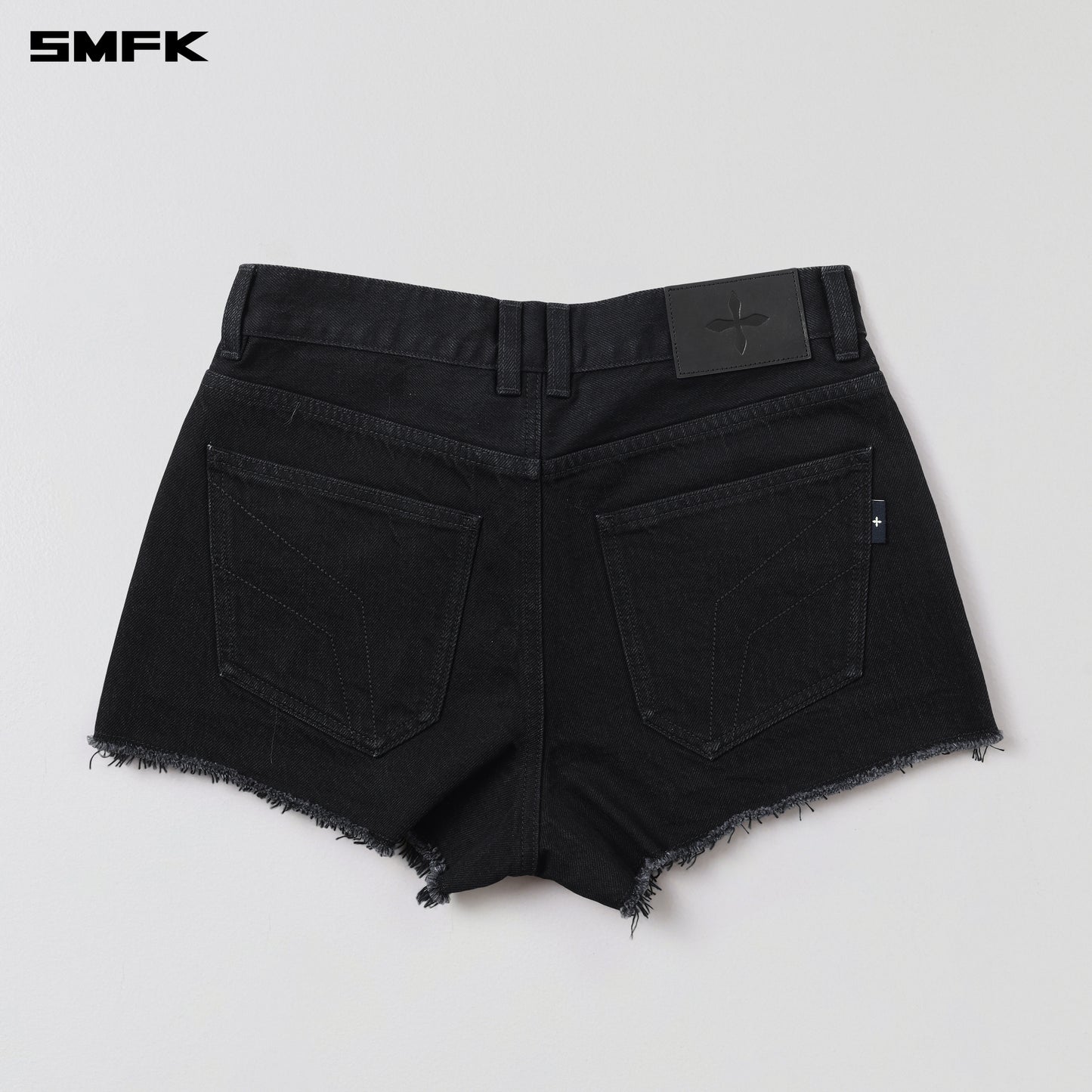 WILD MIRAGE DENIM SHORTS-LOW/COTTON