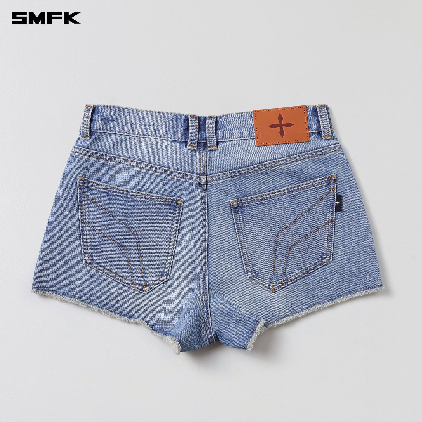 WILD MIRAGE DENIM SHORTS-LOW/COTTON