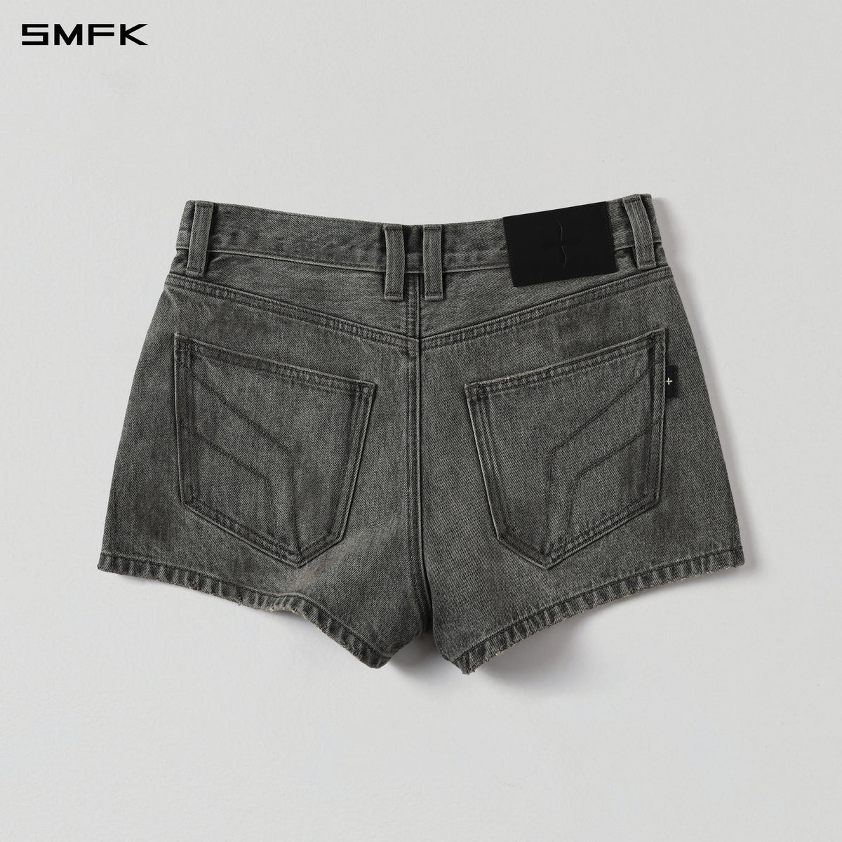 WILD MIRAGE DENIM SHORTS-LOW/DENIM COTTON/W