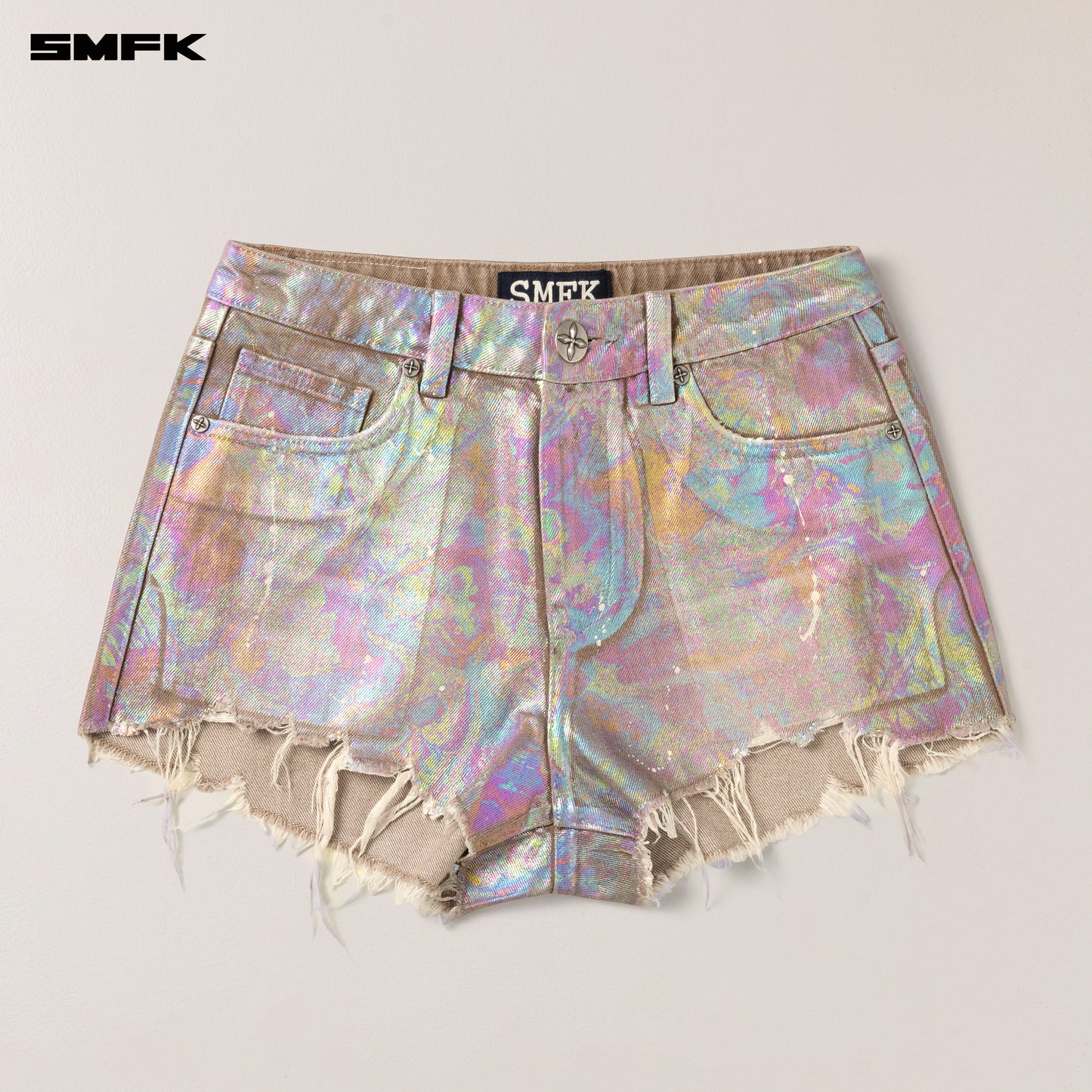 RAGE WILD FANTASY DENIM SHORTS_ FANTASY LAND
