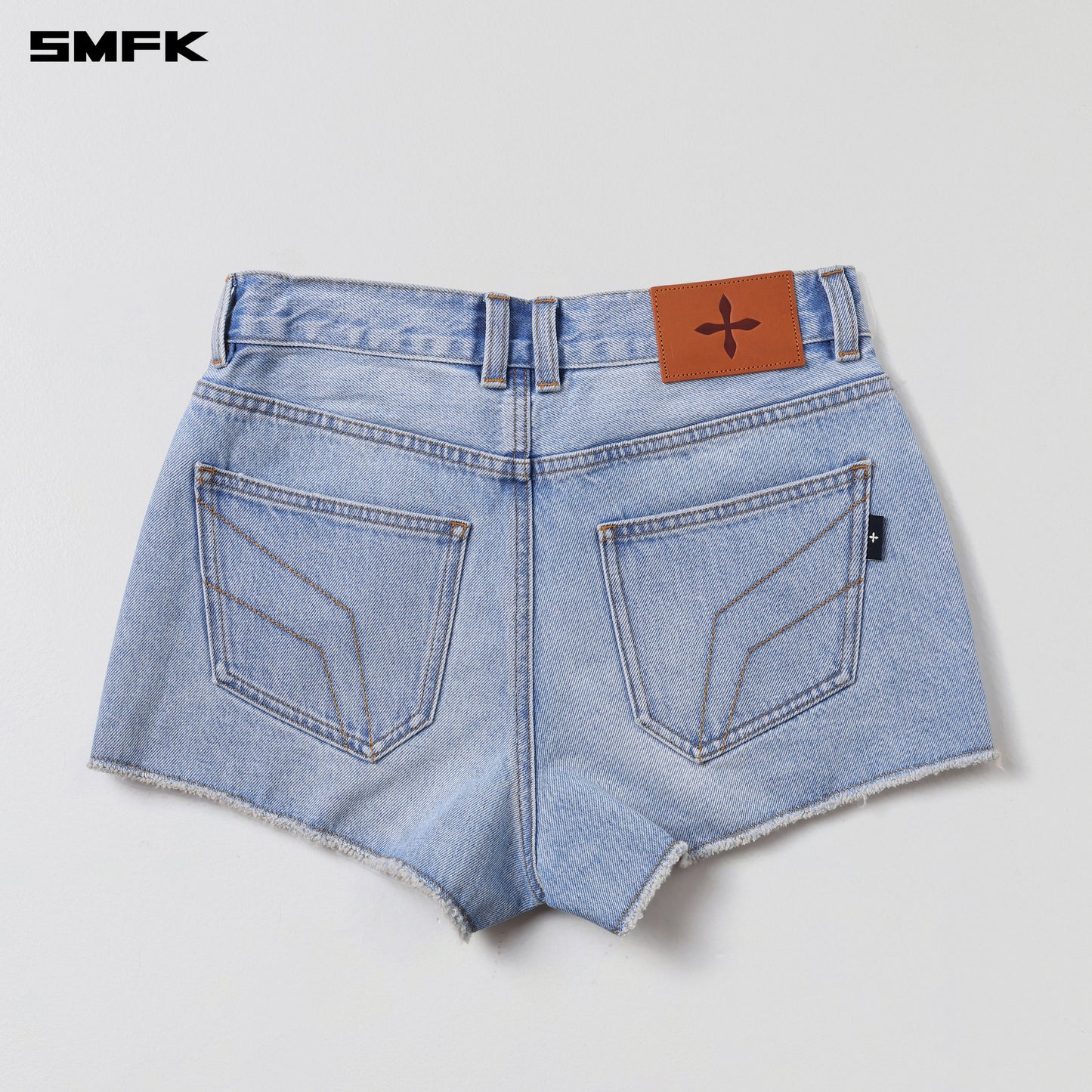 WILD MIRAGE DENIM SHORTS-LOW/COTTON