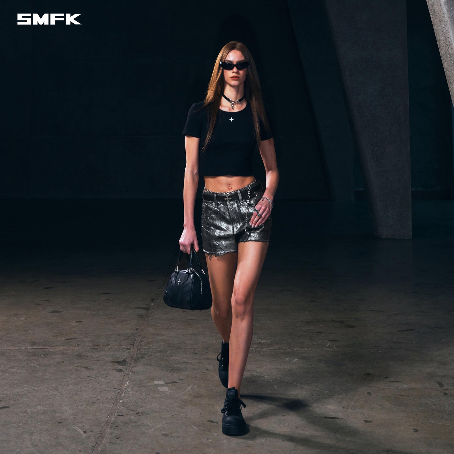 WILD MIRAGE DENIM SHORTS-LOW/COTTON