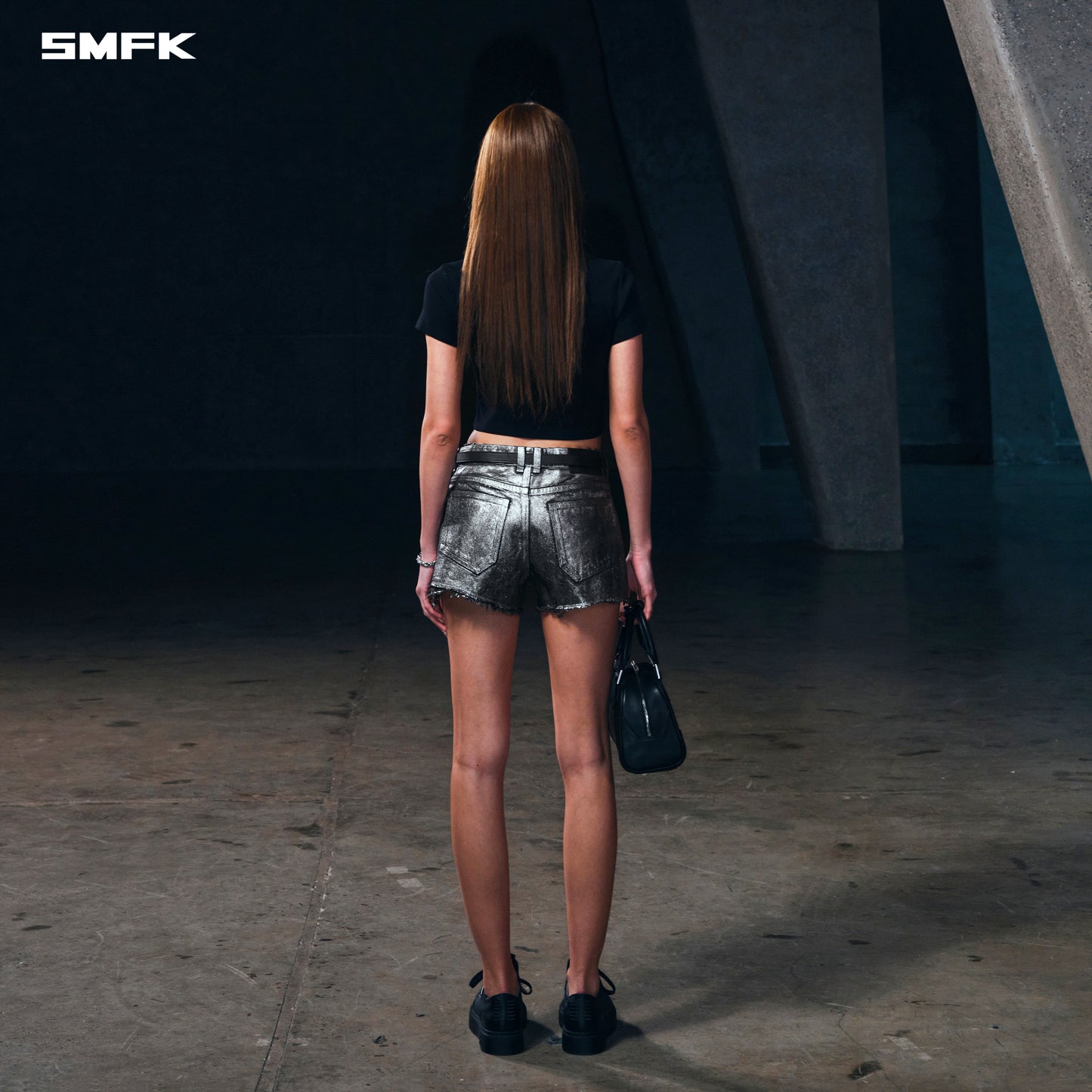 WILD MIRAGE DENIM SHORTS-LOW/COTTON