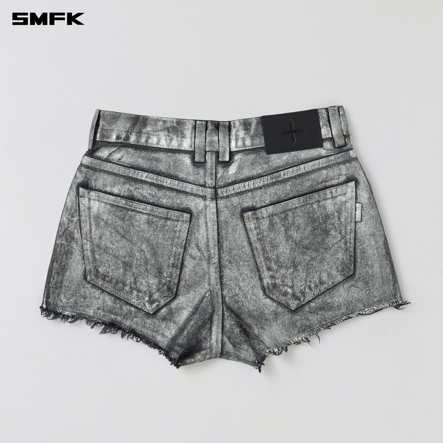 WILD MIRAGE DENIM SHORTS-LOW/COTTON
