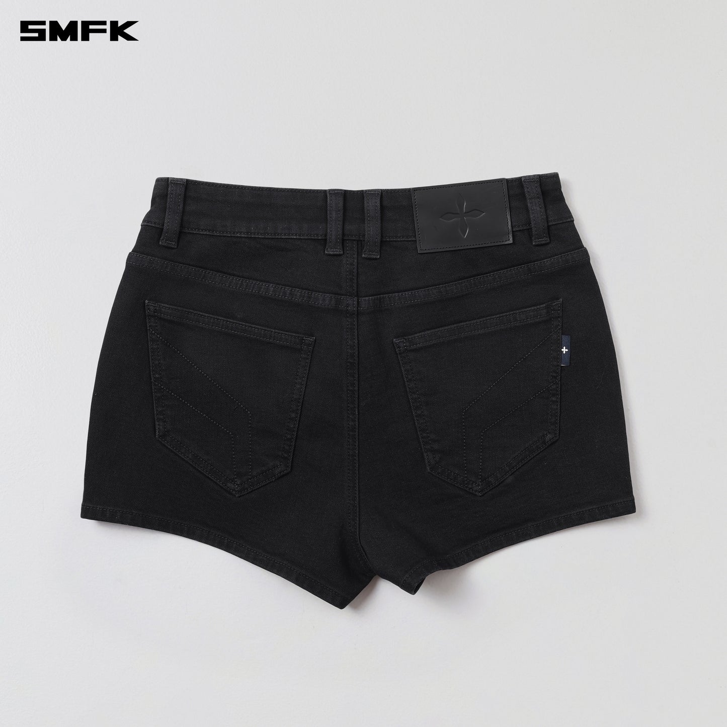 RAGE ROVE SLIM DENIM SHORTS-HIGH/HANDCRAFTED