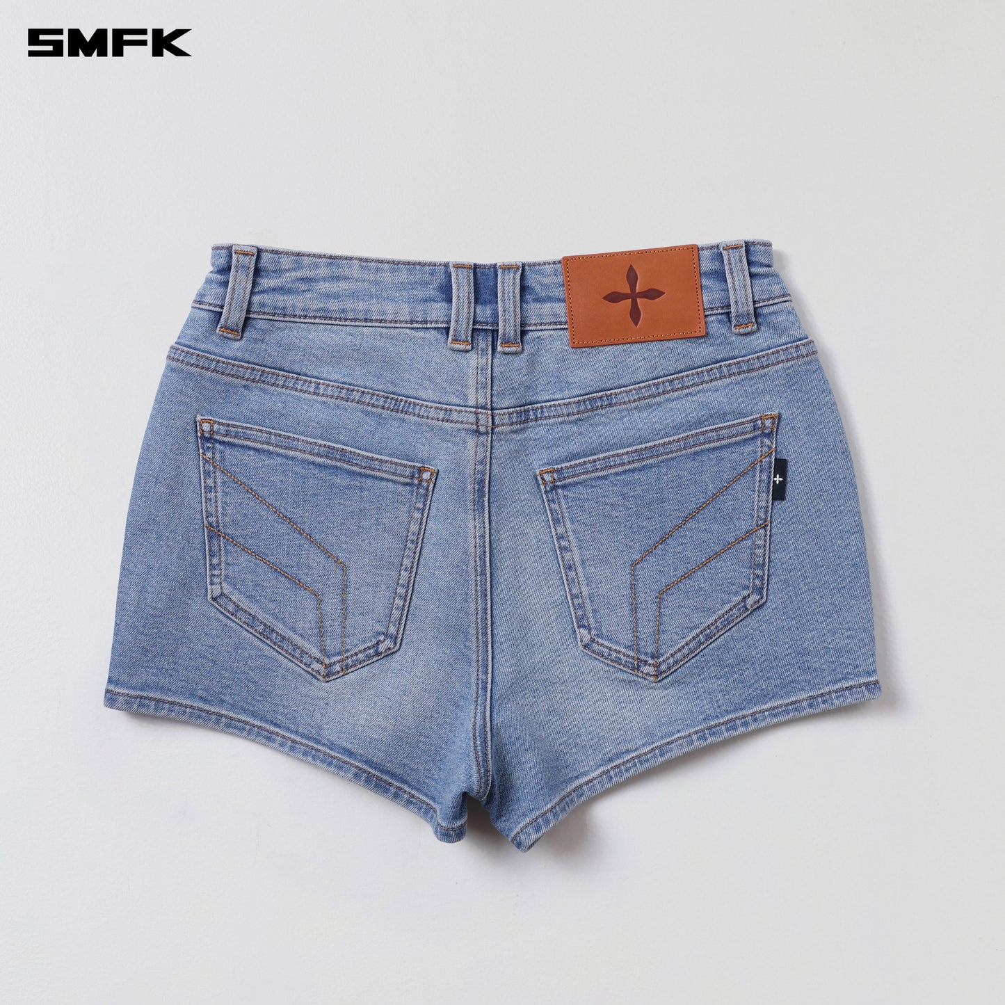 RAGE ROVE SLIM DENIM SHORTS-HIGH/HANDCRAFTED