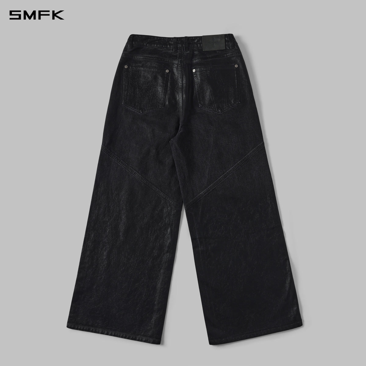 VINTAGE VANISH STRAIGHT DENIM PANTS/GARMENT DYE VANISH BLACK