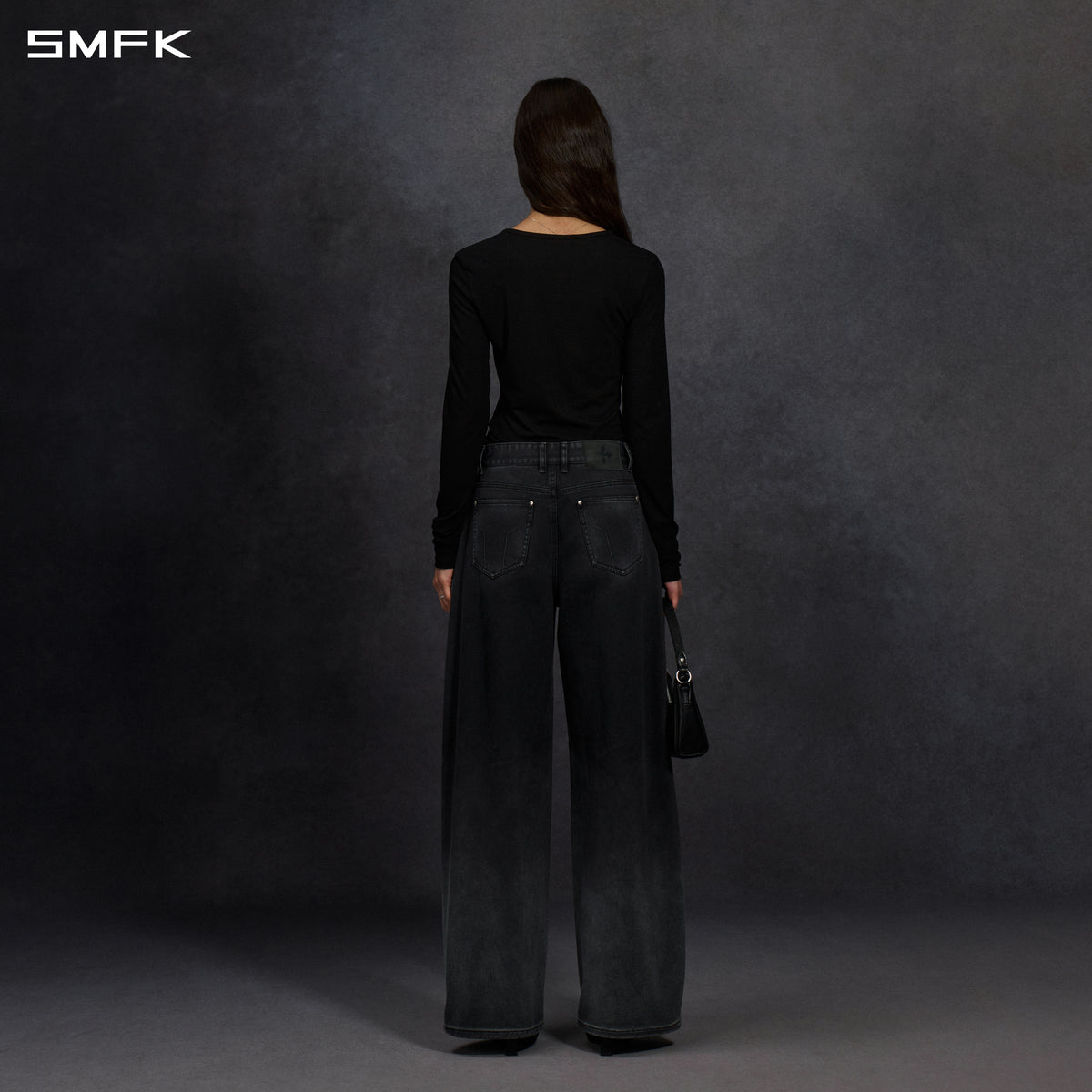 MIRAGE SIREN VINTAGE COCOON DENIM PANTS/GARMENT DEY/W