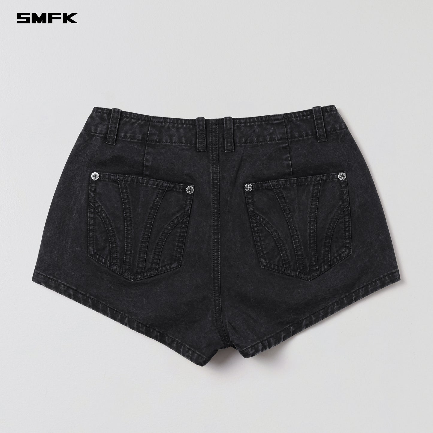 VANISH CARGO SHORTS/GARMENT DYE - VANISH BLACK