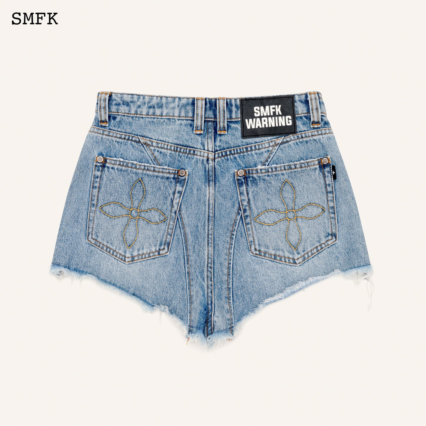 WILDWORLD STRAY BLUE SHORT JEANS