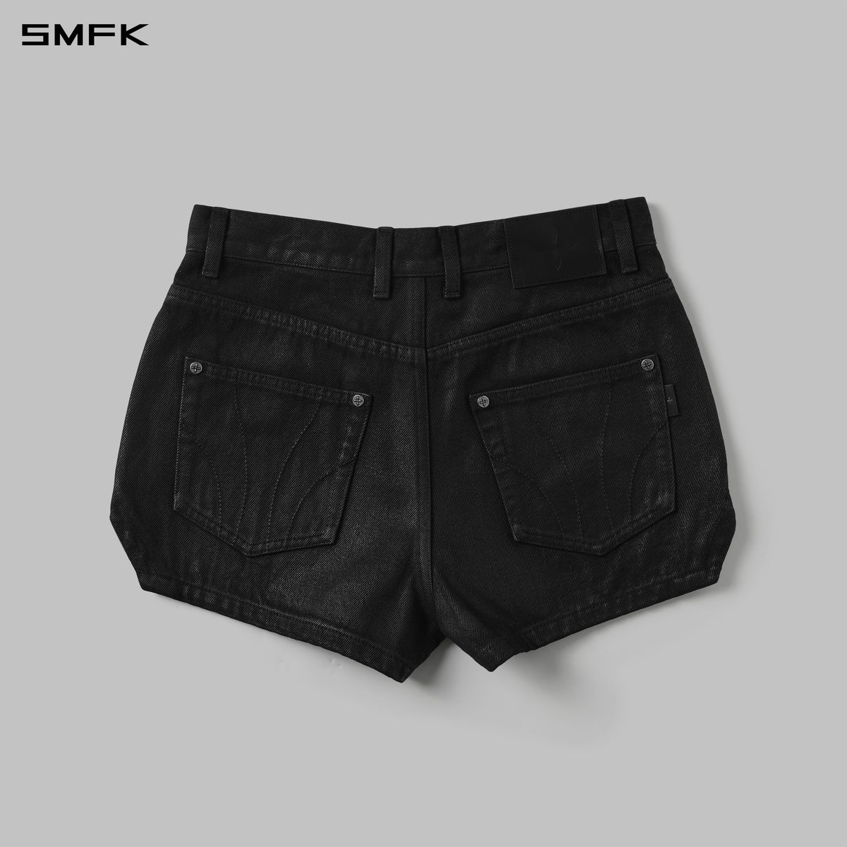 MIRAGE PRISM DENIM SHORTS/DENIM COTTON/W