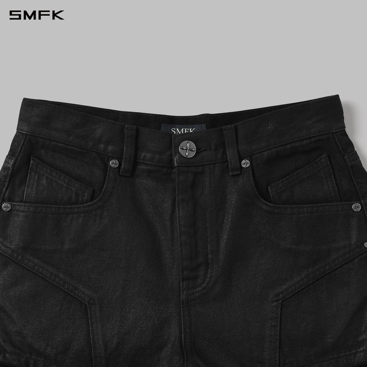 MIRAGE PRISM DENIM SHORTS/DENIM COTTON/W