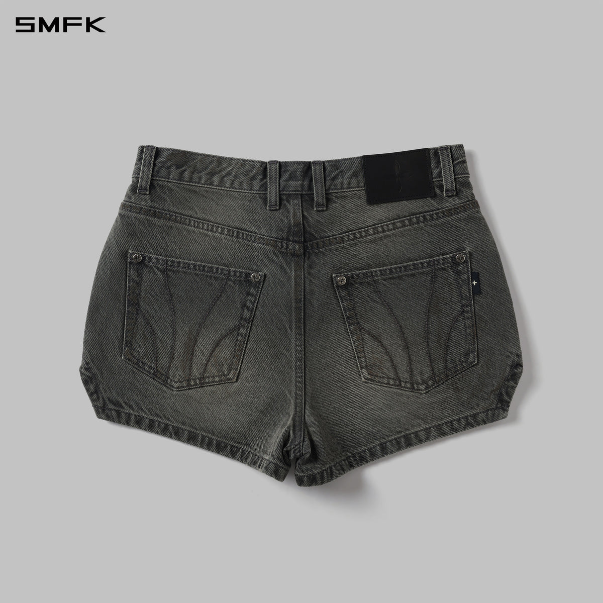 MIRAGE PRISM DENIM SHORTS/DENIM COTTON/W