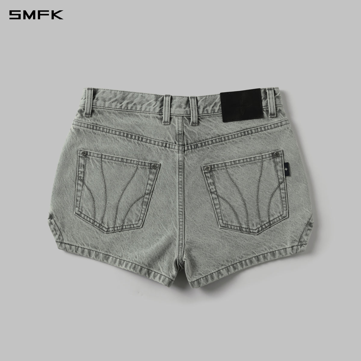 MIRAGE PRISM DENIM SHORTS/DENIM COTTON/W