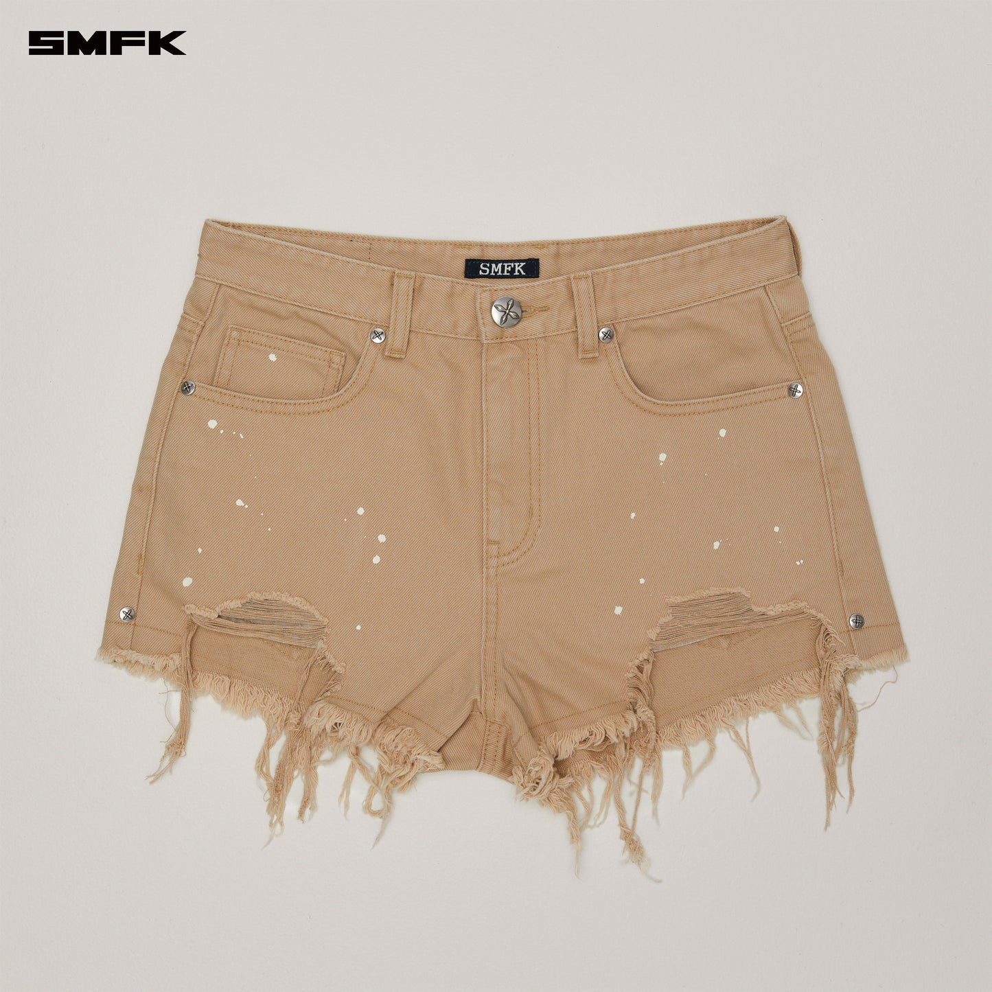 COMPASS WILD DENIM Classic Wilderness Denim Shorts_ Desert Color