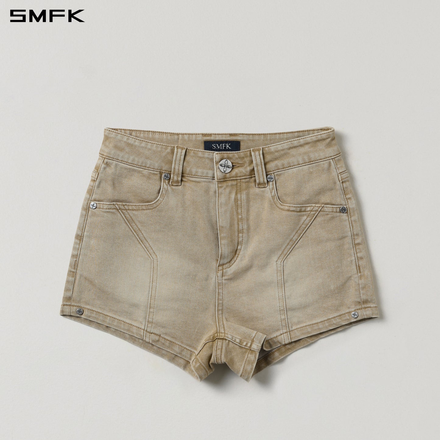 COMPASS DANCER DENIM FLAT SHORTS