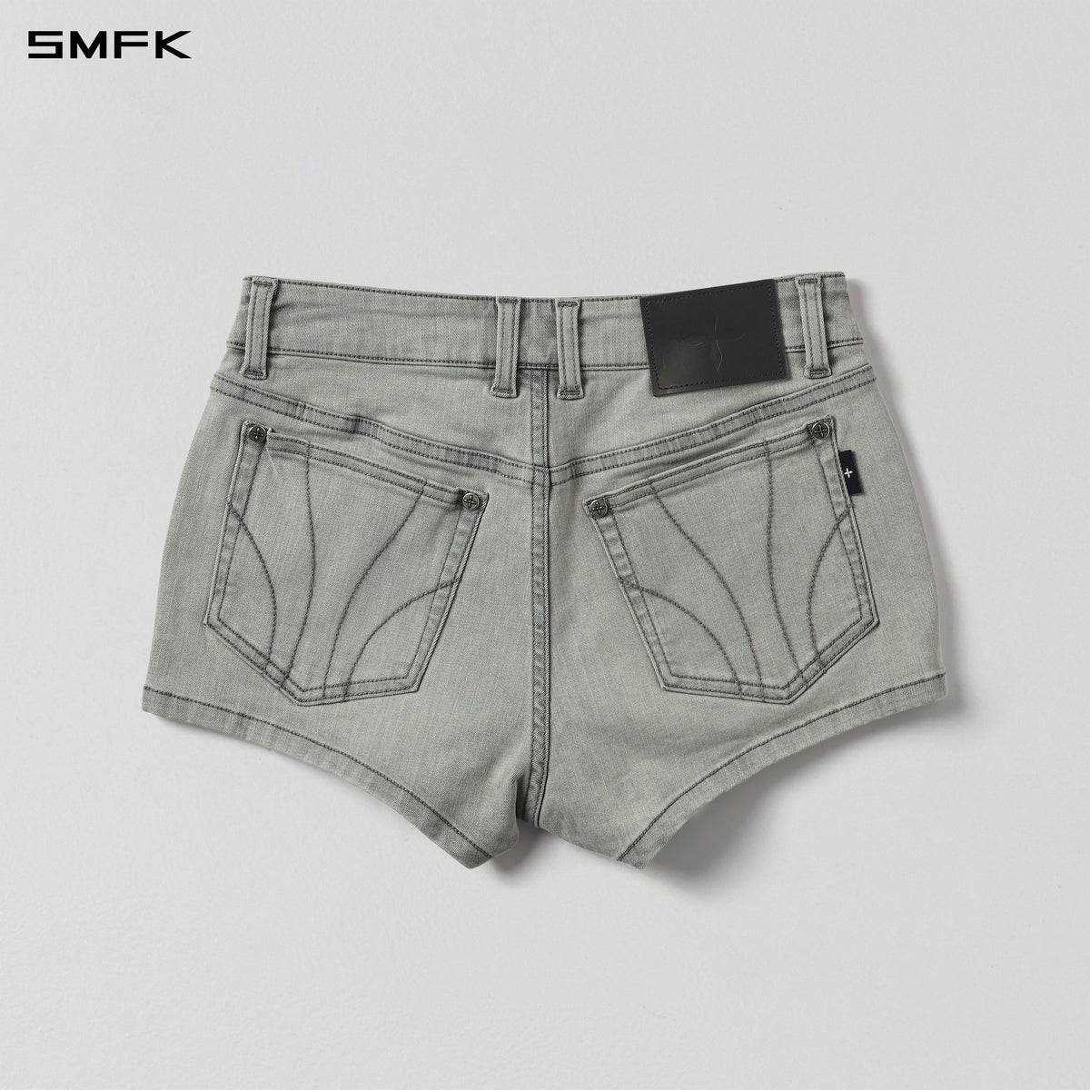 MIRAGE PRISM LOW WAIST DENIM SHORTS/E-COTTON