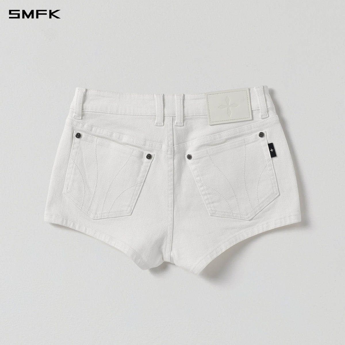 MIRAGE PRISM LOW WAIST DENIM SHORTS/E-COTTON