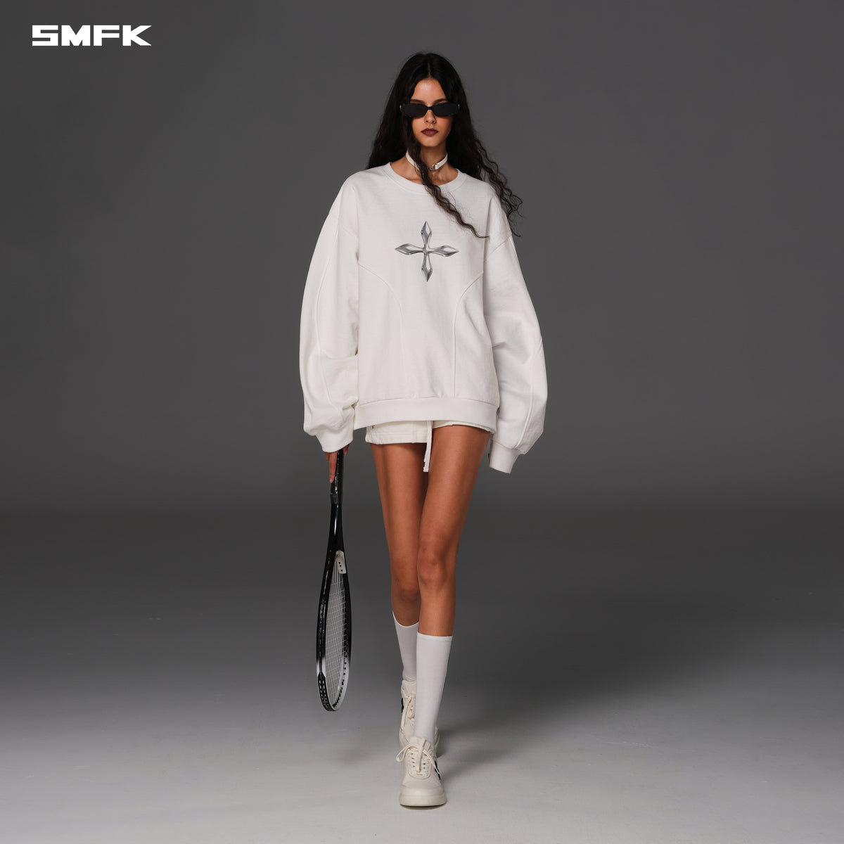 PERMANENT PRISM SHORTS/COTTON WOOL CLOUD WHITE