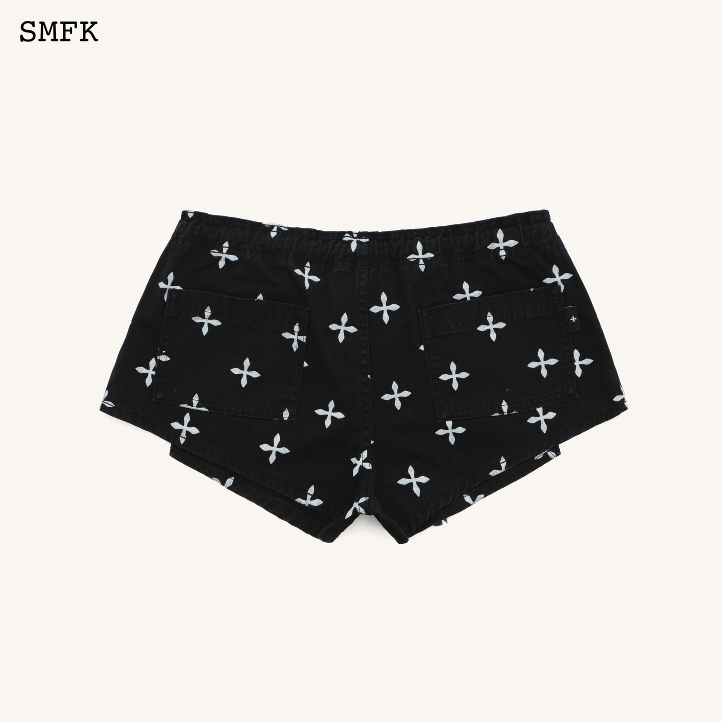 Compass Wild Mustang Garden Low Rise Outdoor Shorts Black Garden