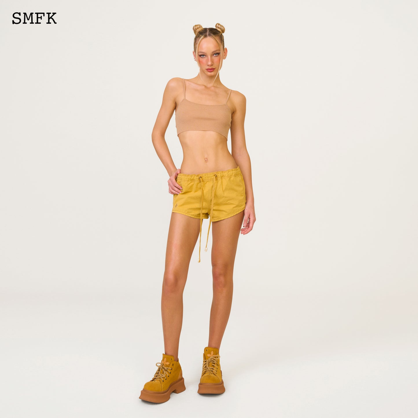 Compass Wild Mustang Low Rise Outdoor Shorts Wheat Color