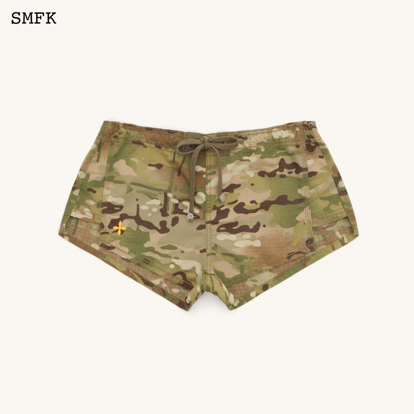 Compass Wild Mustang Low Rise Outdoor Shorts Forest Camouflage