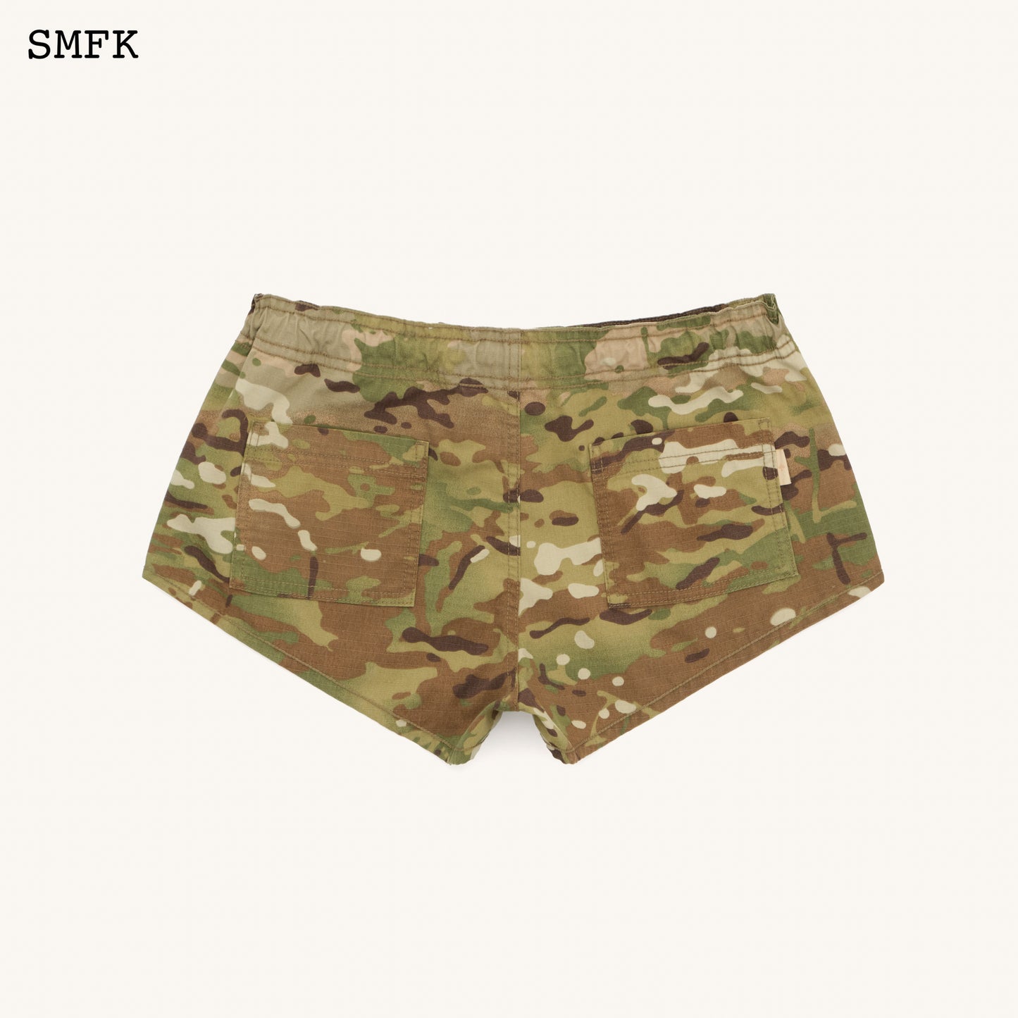 Compass Wild Mustang Low Rise Outdoor Shorts Forest Camouflage