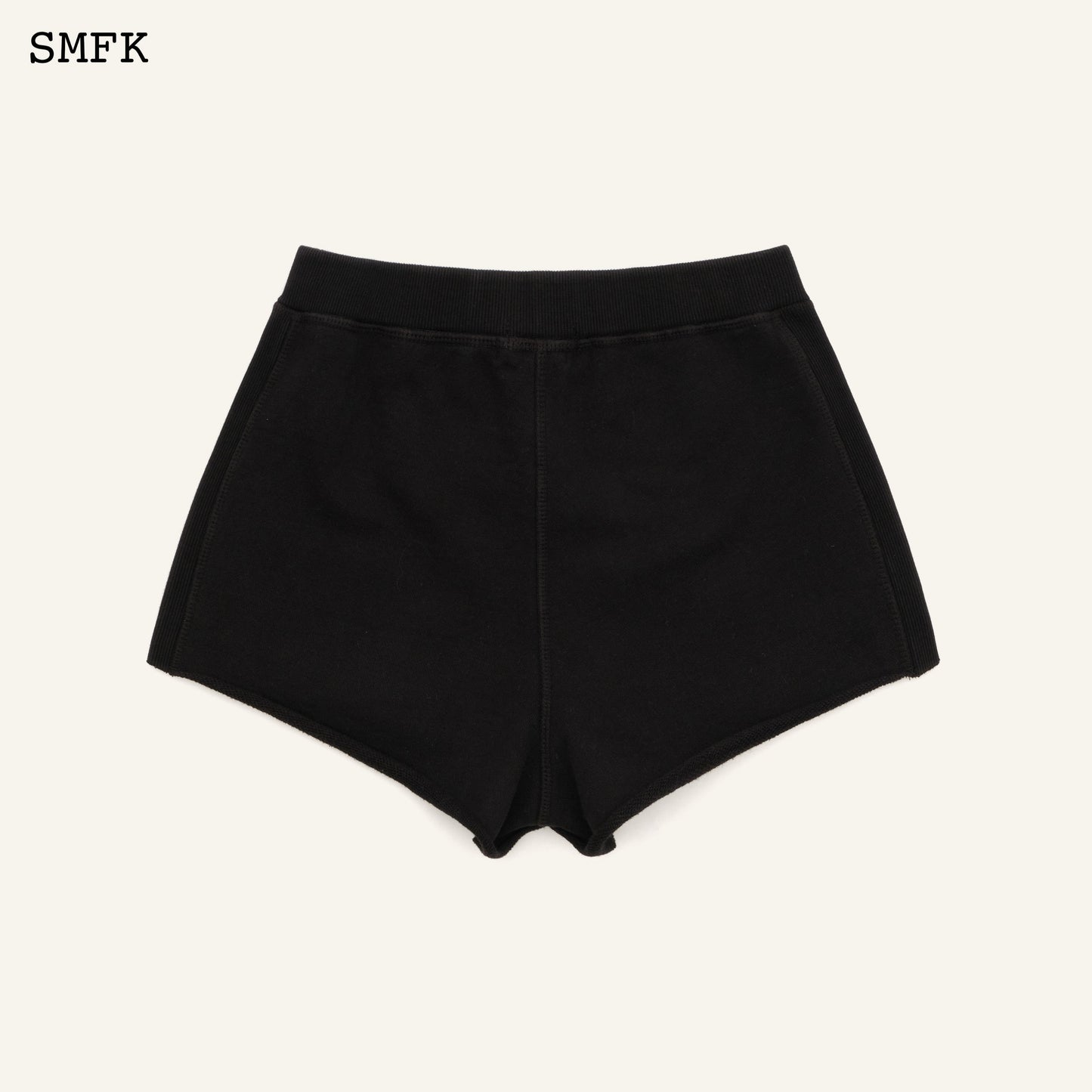 COMPASS ROVE STRAY SLIM-FIT SPORTY SHORTS BLACK