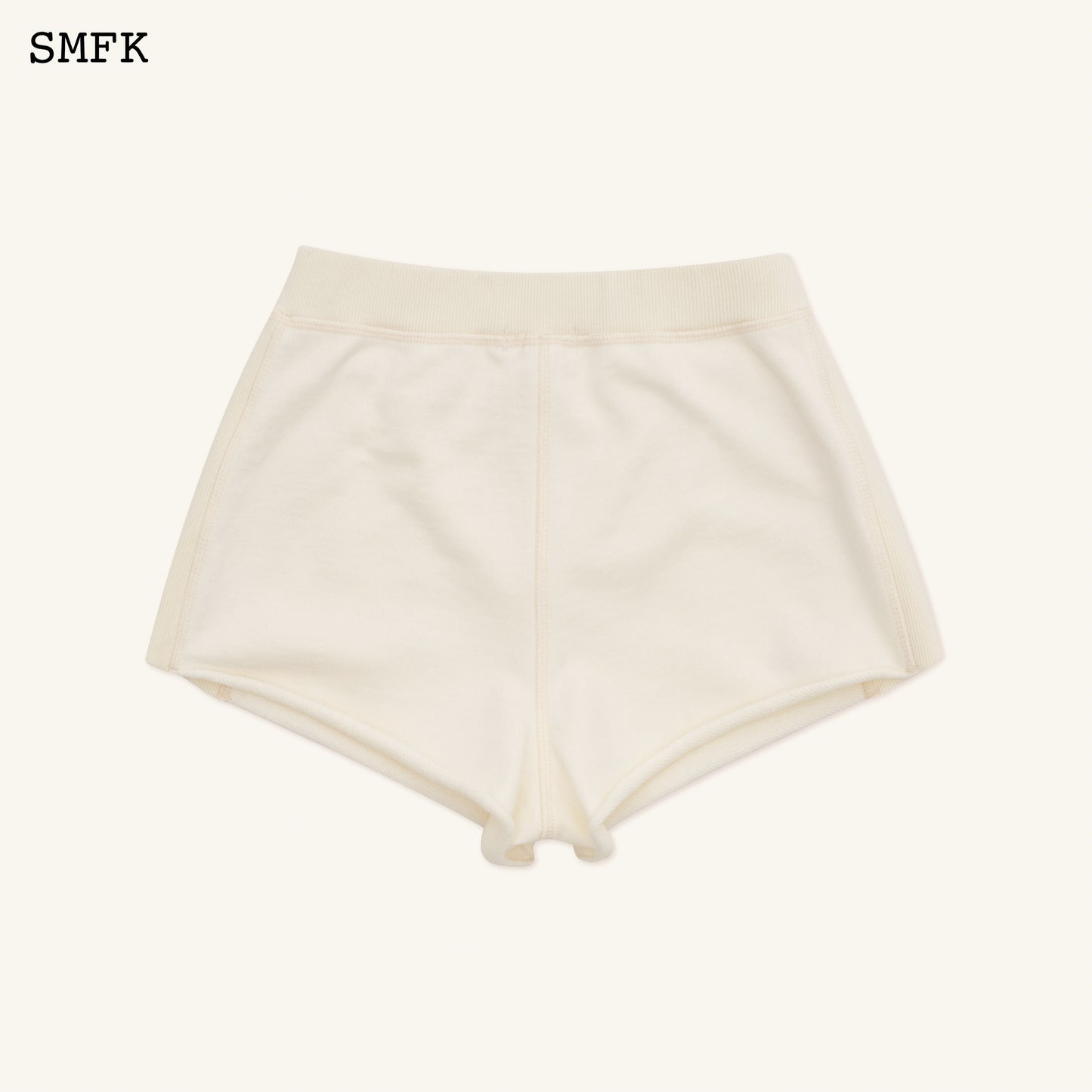 COMPASS ROVE STRAY SLIM-FIT SPORTY SHORTS WHITE