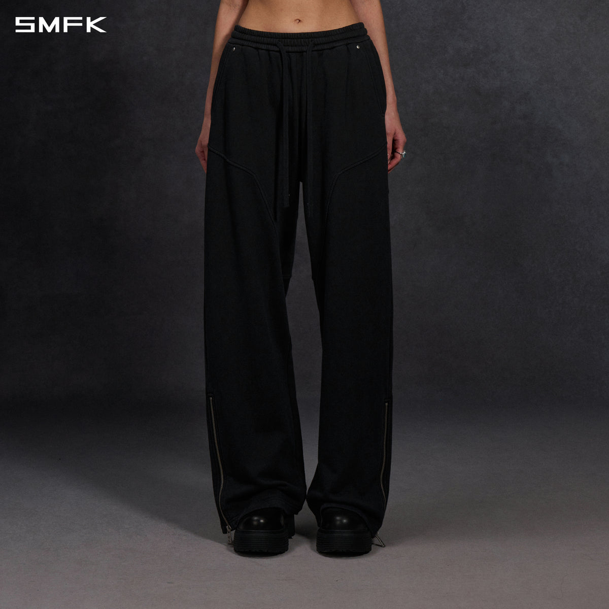 MYTH AEOLUS EVOLVE LOOSE KNIT PANTS /COLD DYE/U