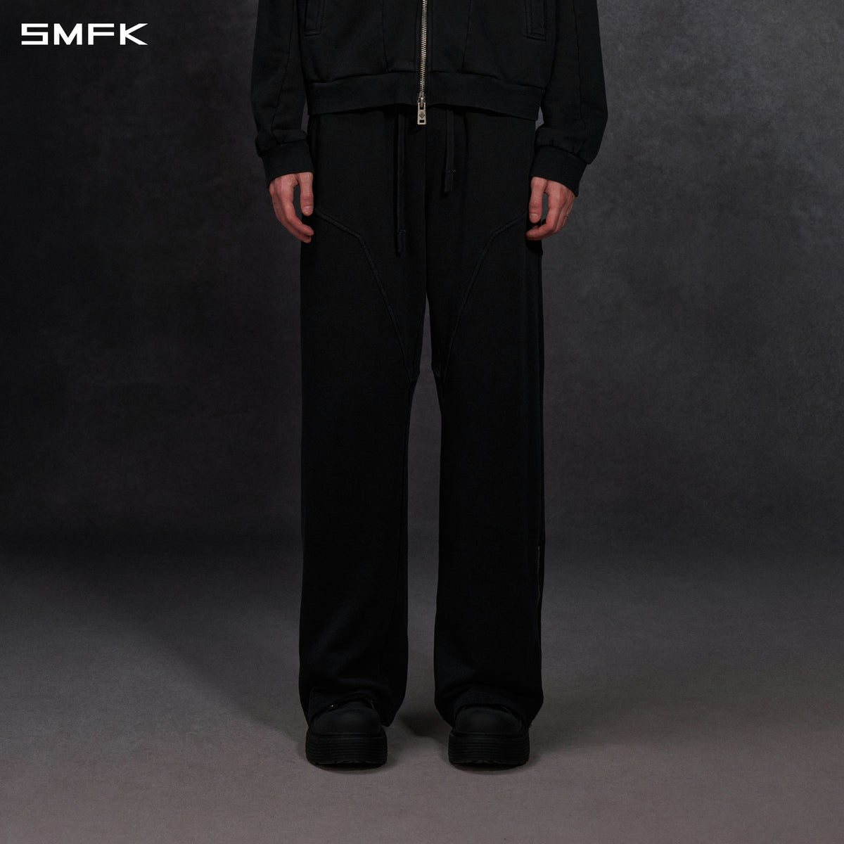 MYTH AEOLUS EVOLVE LOOSE KNIT PANTS /COLD DYE/U