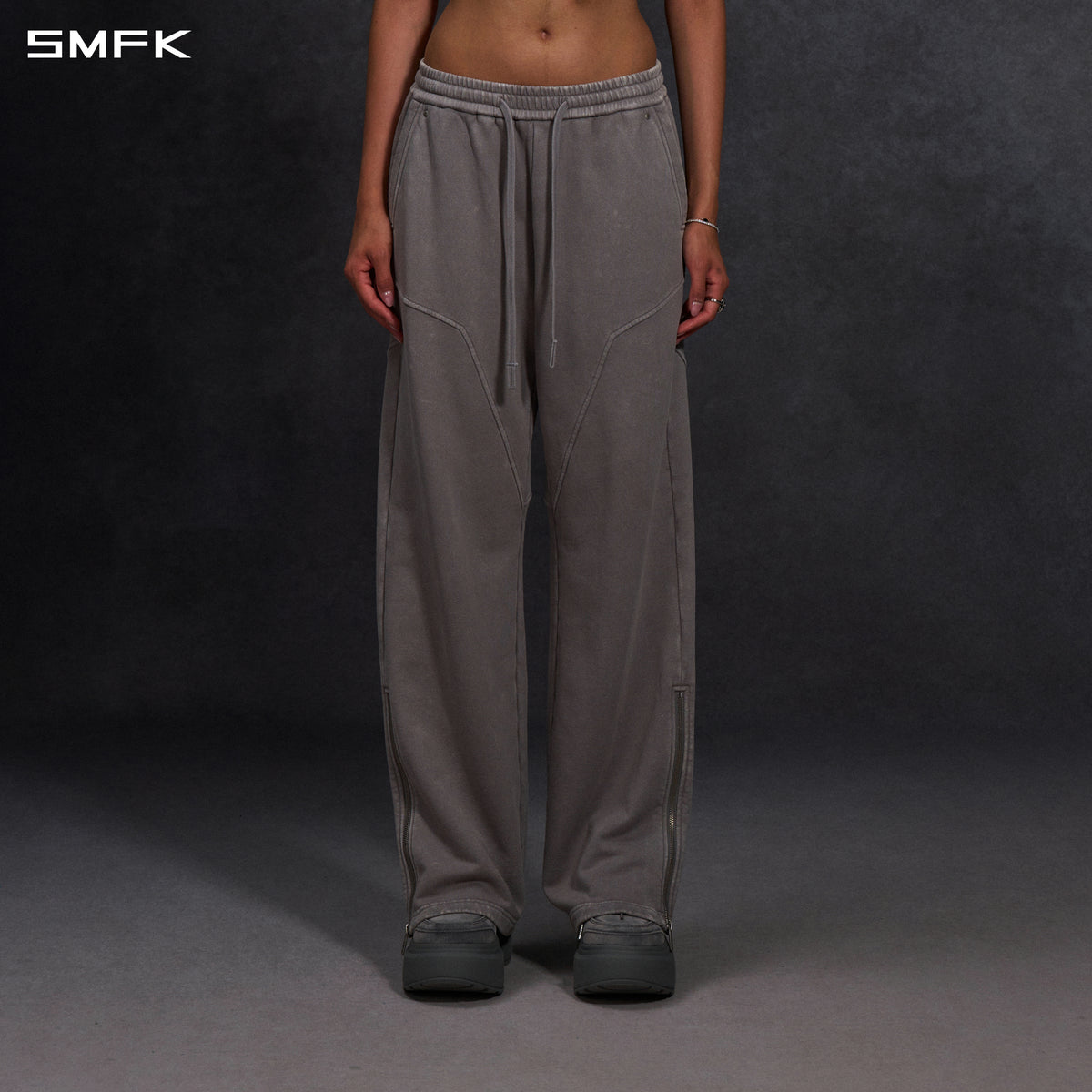 MYTH AEOLUS EVOLVE LOOSE KNIT PANTS /COLD DYE/U