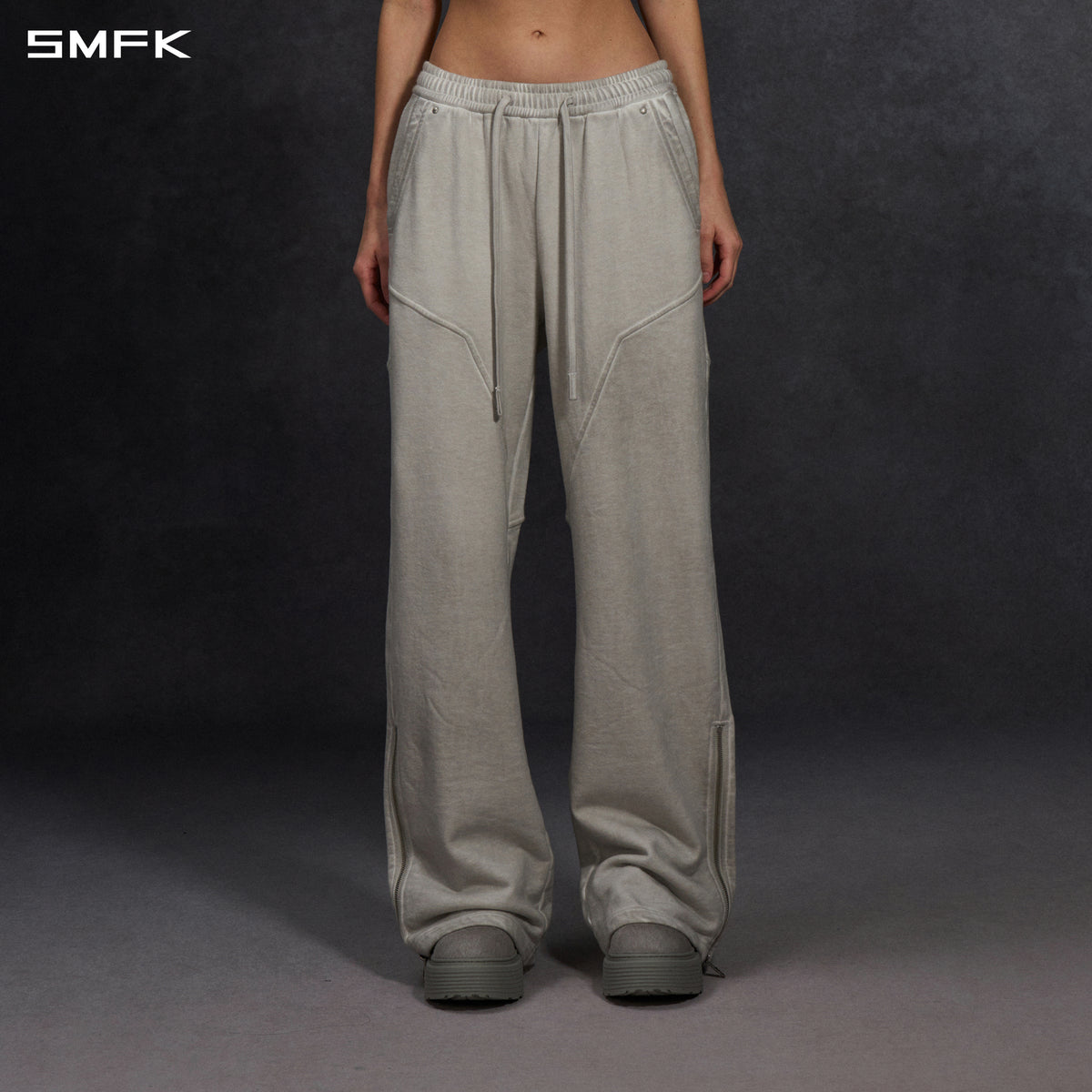 MYTH AEOLUS EVOLVE LOOSE KNIT PANTS /COLD DYE/U