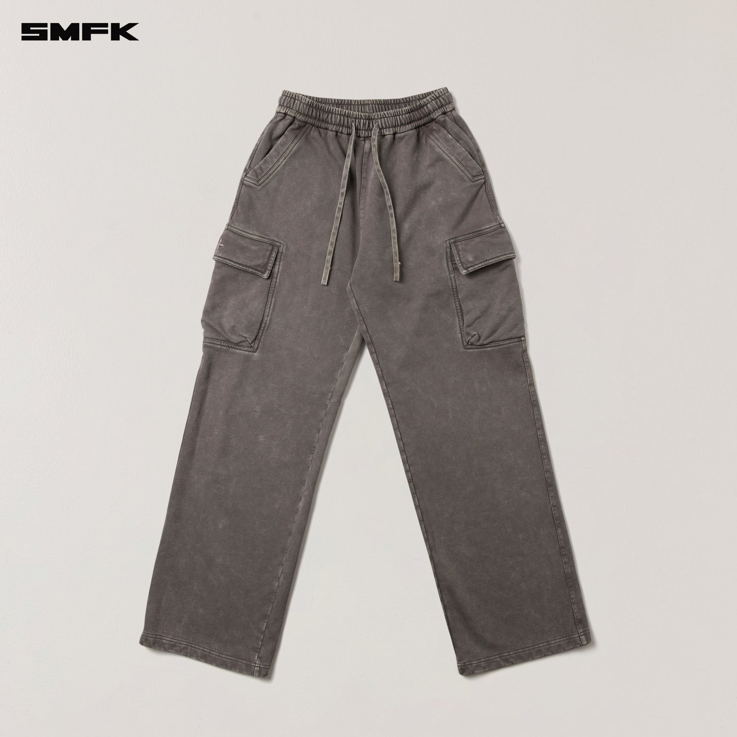 VINTAGE-SAFARI LOOSE SPORTS PANTS/FADE DYE/ WILD BROWN