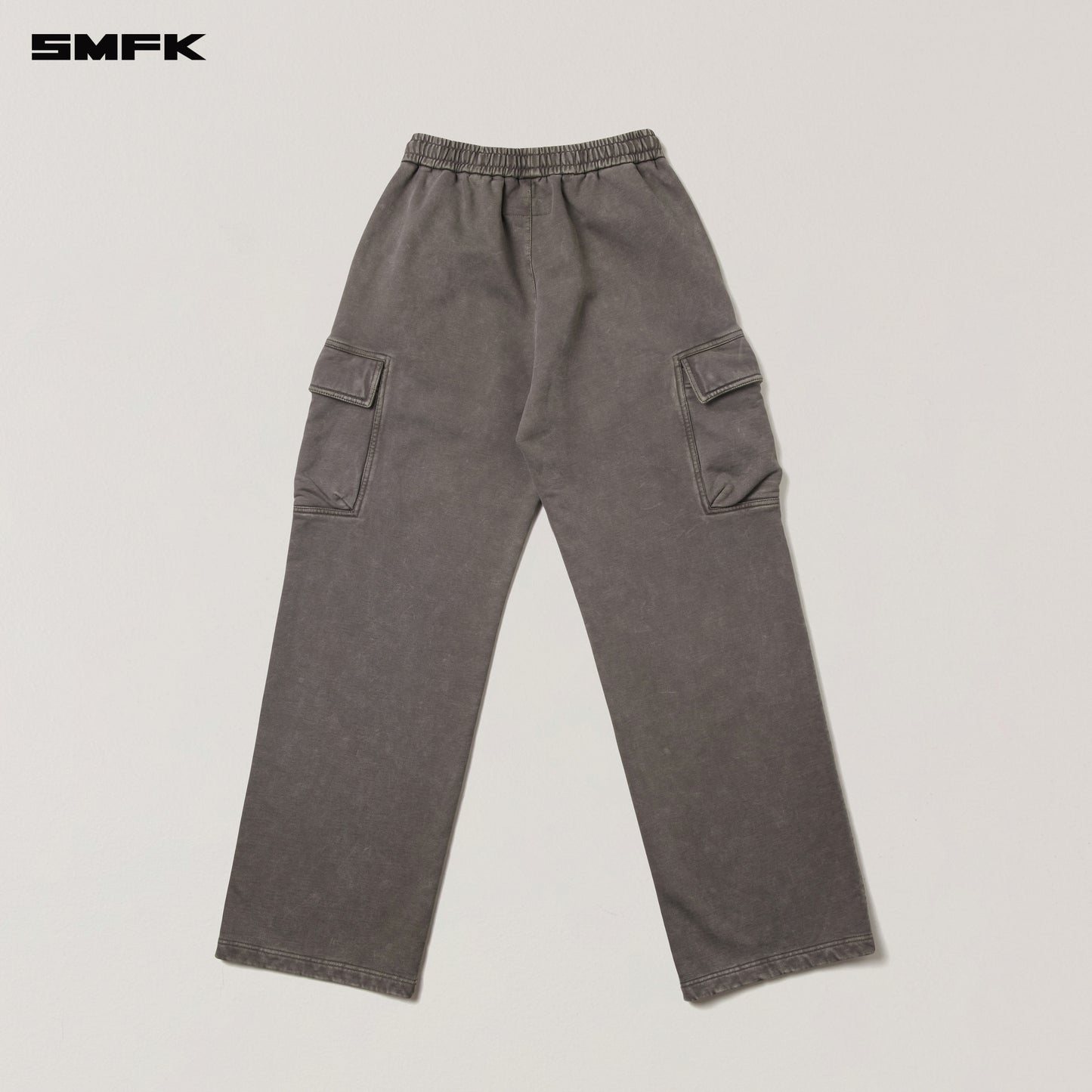 VINTAGE-SAFARI LOOSE SPORTS PANTS/FADE DYE/ WILD BROWN