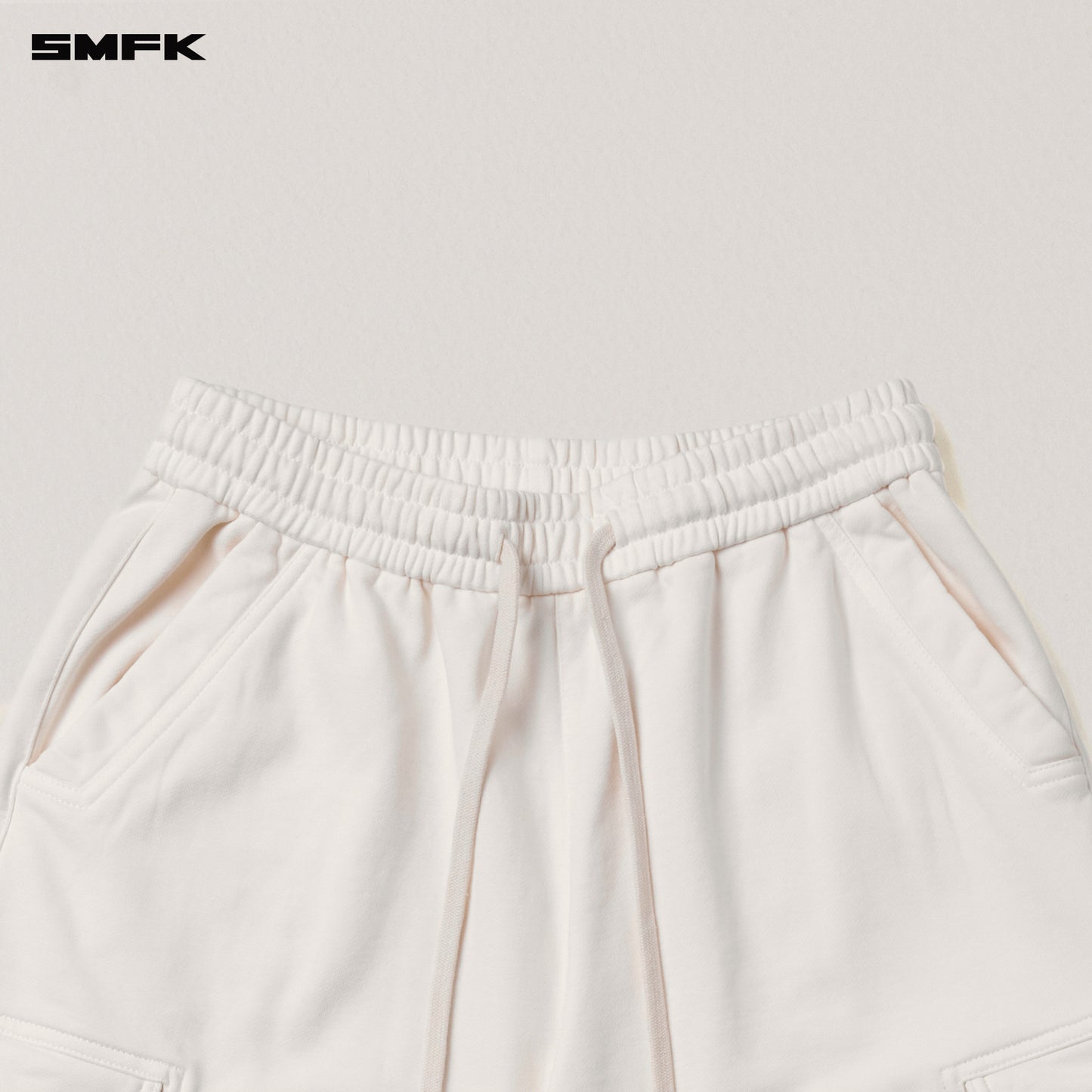 VINTAGE-SAFARI LOOSE SPORTS PANTS/FADE DYE/ SNOW MOUNTAIN WHITE