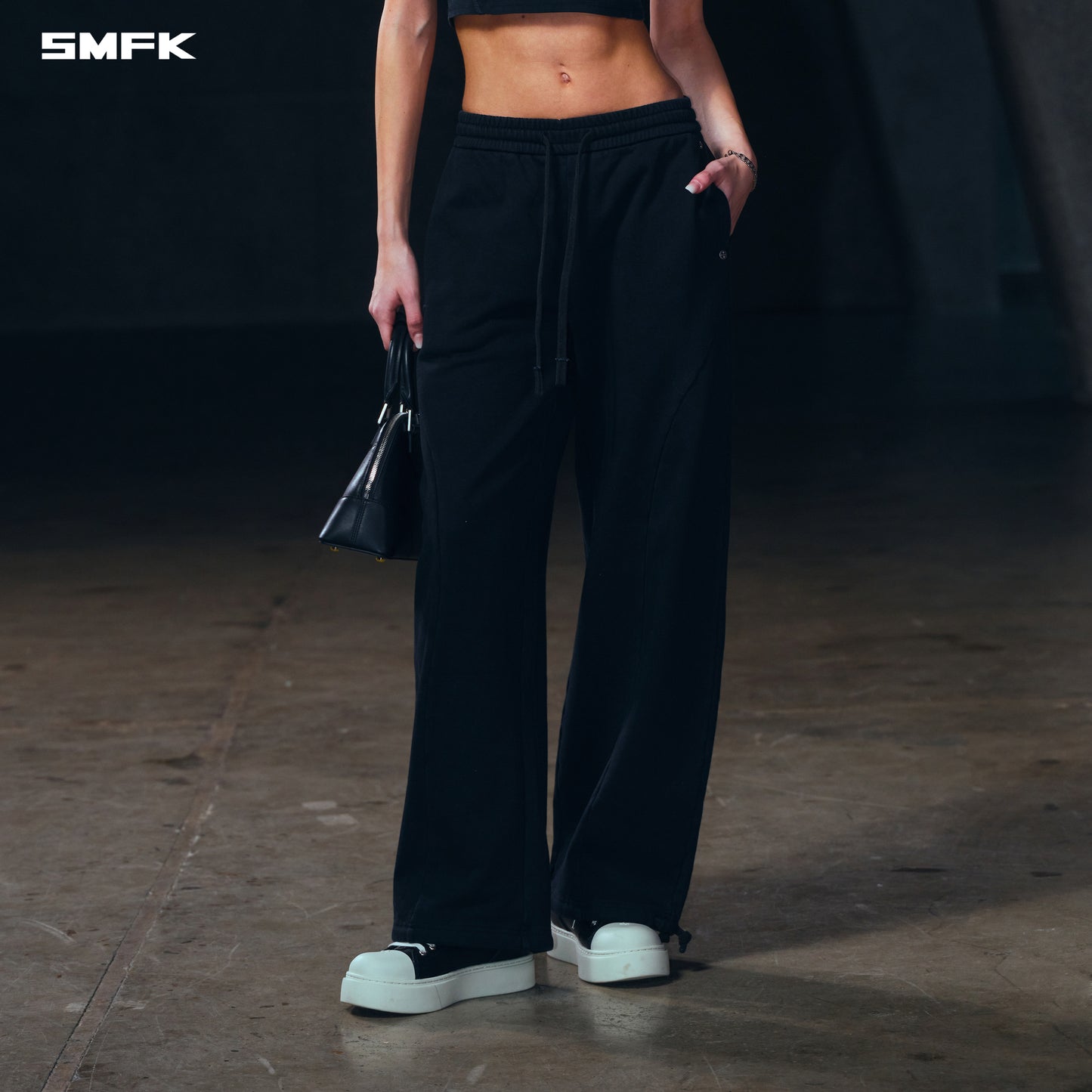 VINTAGE MUSE ARC SPORTS PANTS/COTTON