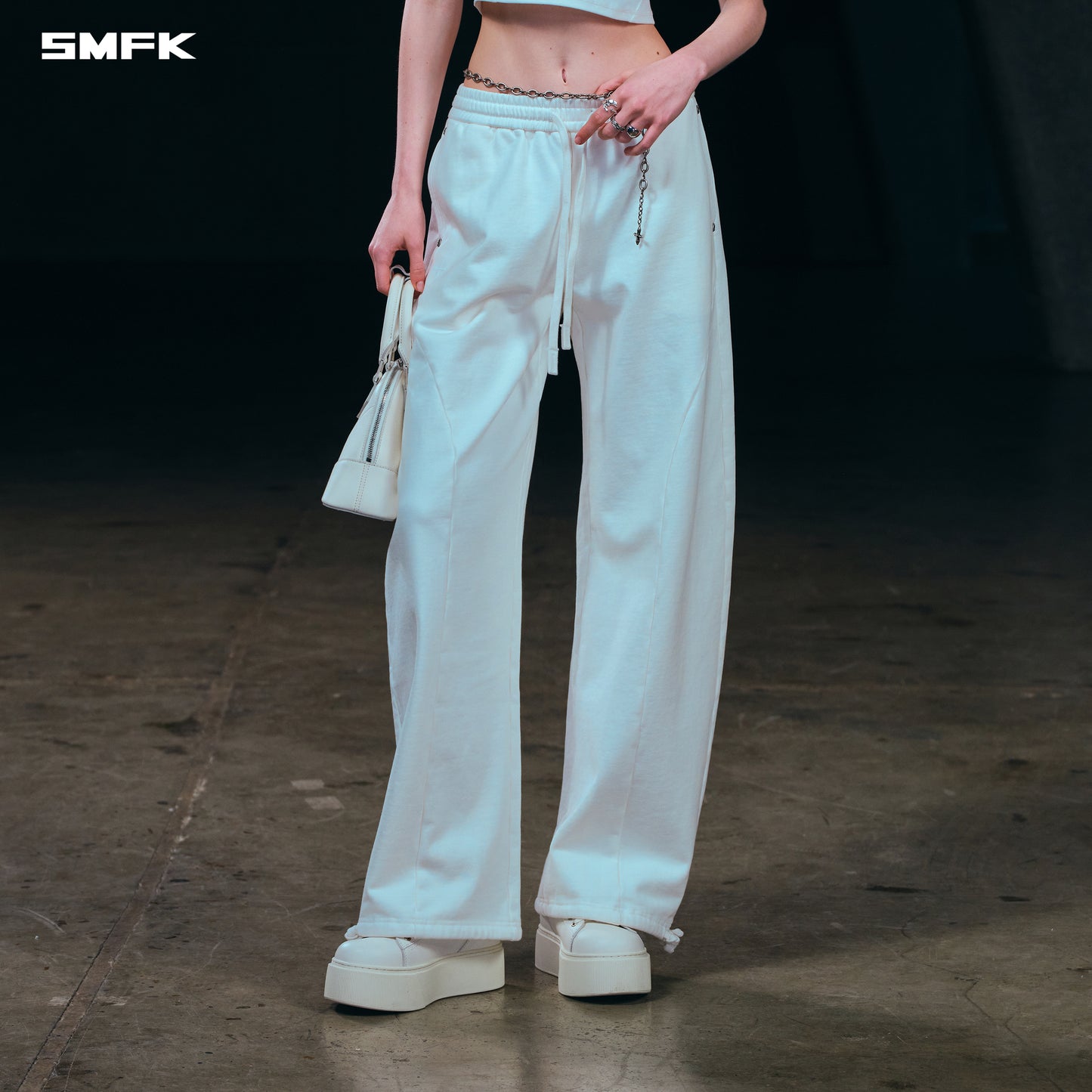 VINTAGE MUSE ARC SPORTS PANTS/COTTON