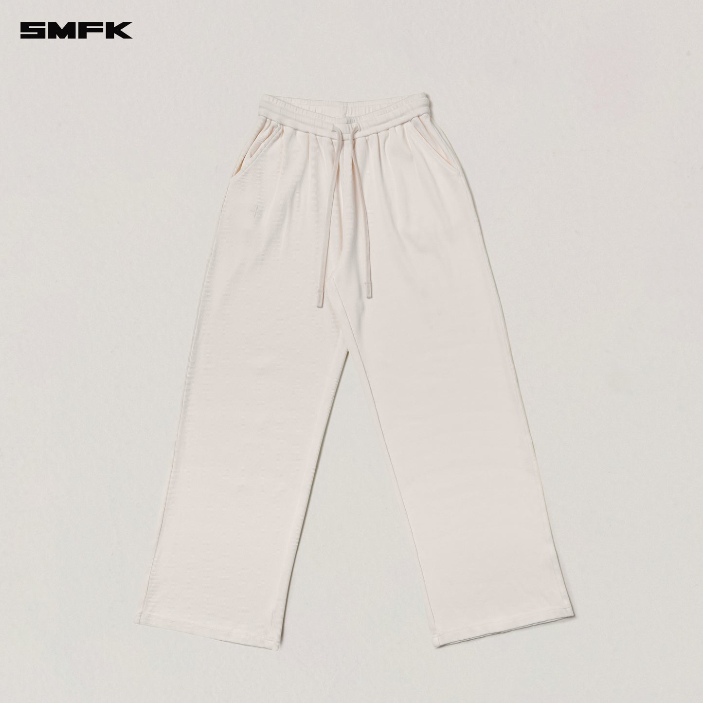 VINTAGE-SAVAGE STRAIGHT SPORTS PANTS/FADE DYE/ SNOW MOUNTAIN WHITE