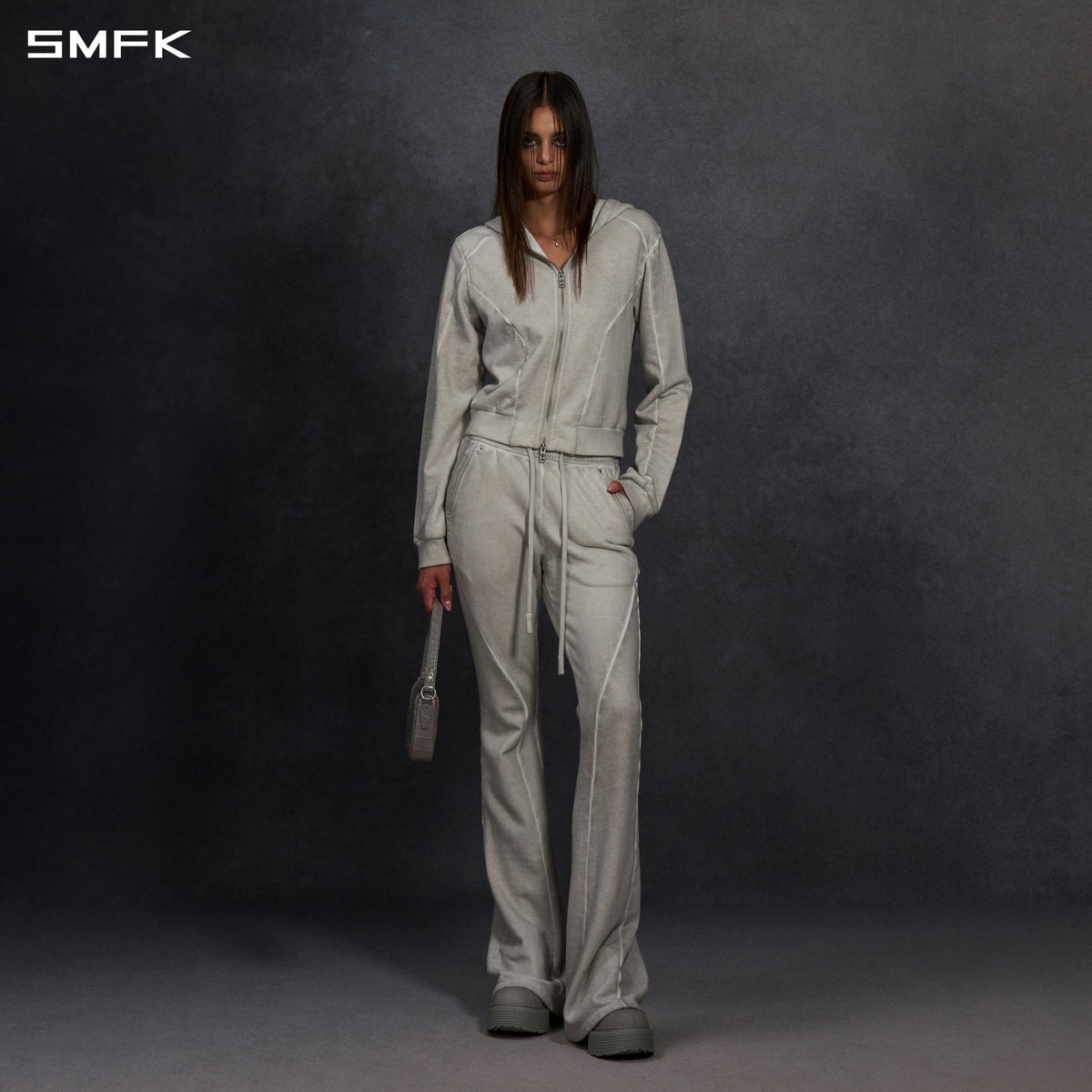 MYTH AEOLUS MUTATION FLARE PANTS/COLD DYE/W