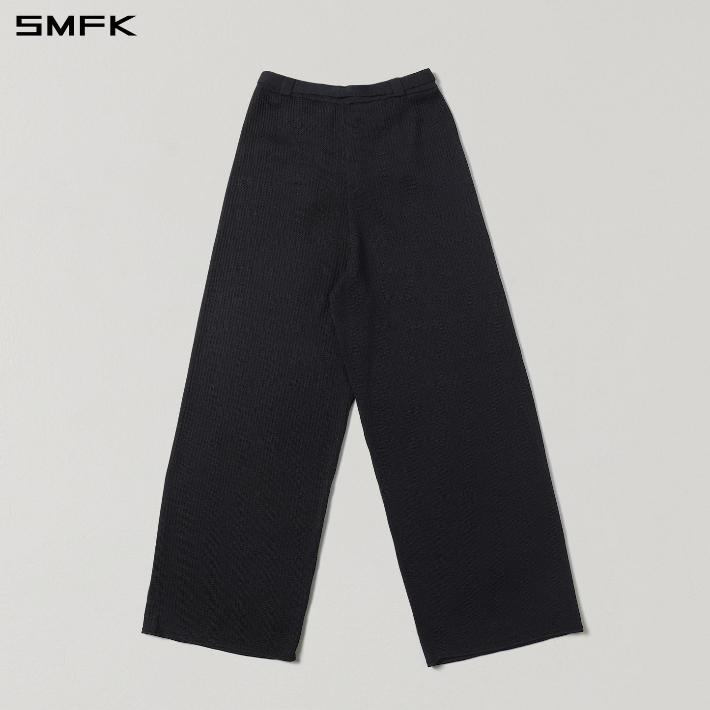 MYTH SEER STRT KNIT PANTS/TENCEL+SILK