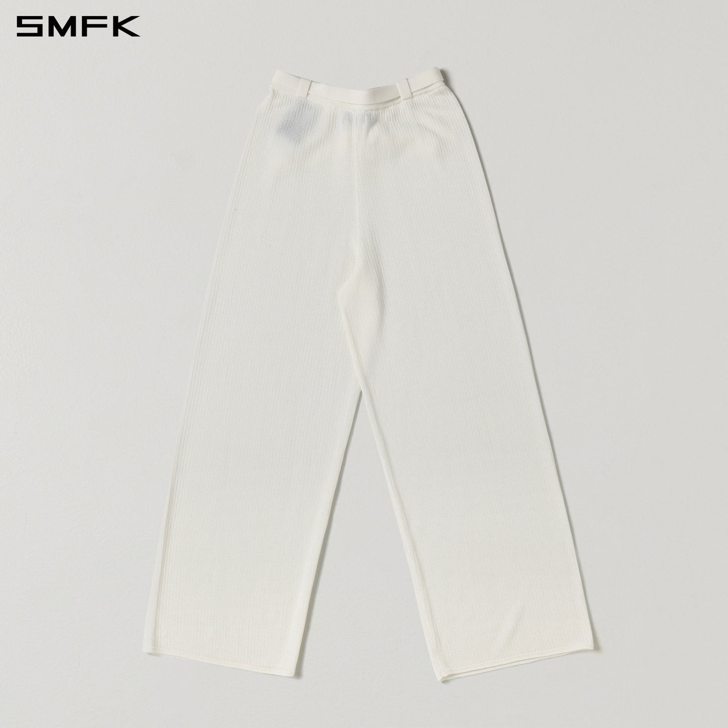 MYTH SEER STRT KNIT PANTS/TENCEL+SILK